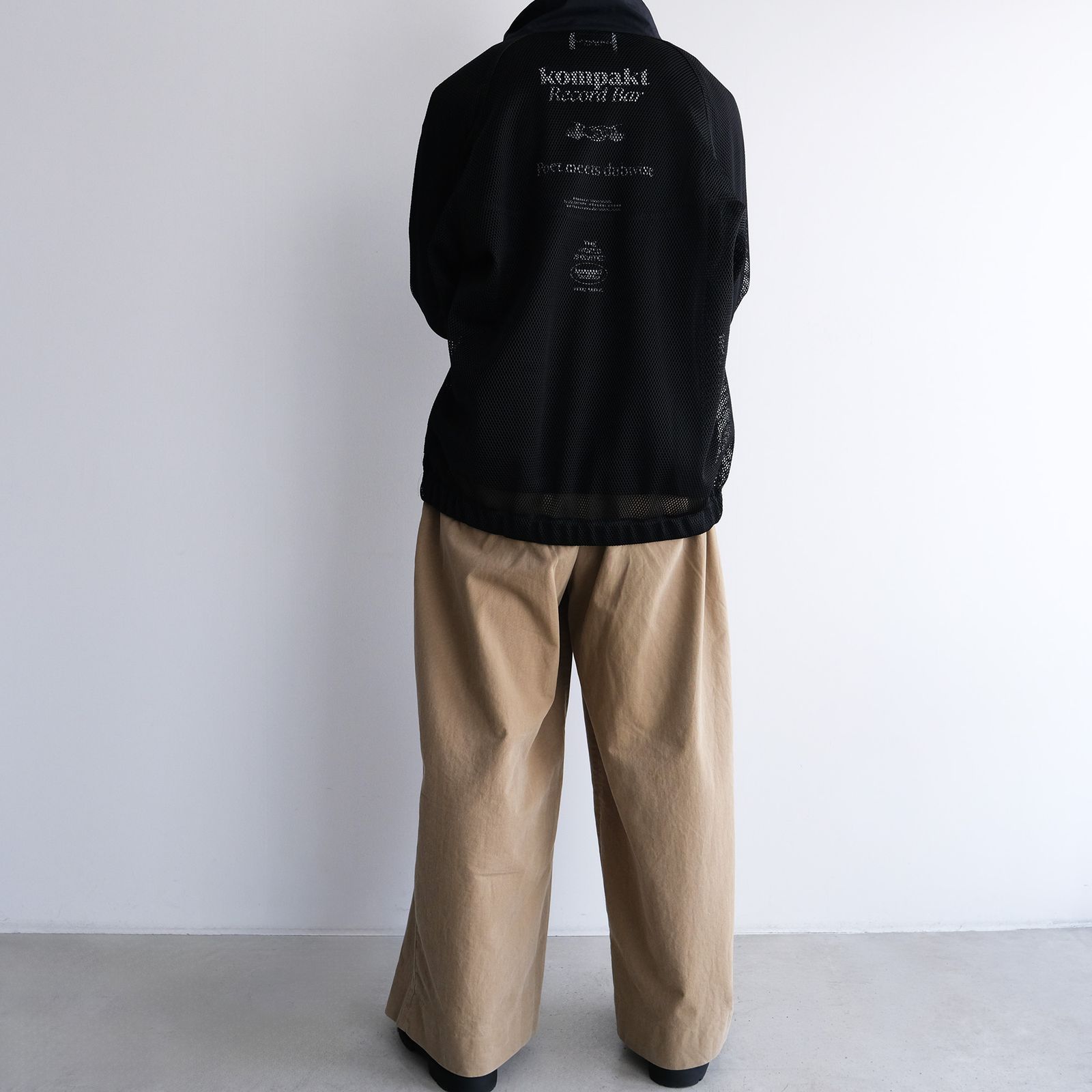 Kompakt Record Bar + PMD Oversized L/S T-Shirt -Tシャツ-（Black / ブラック）