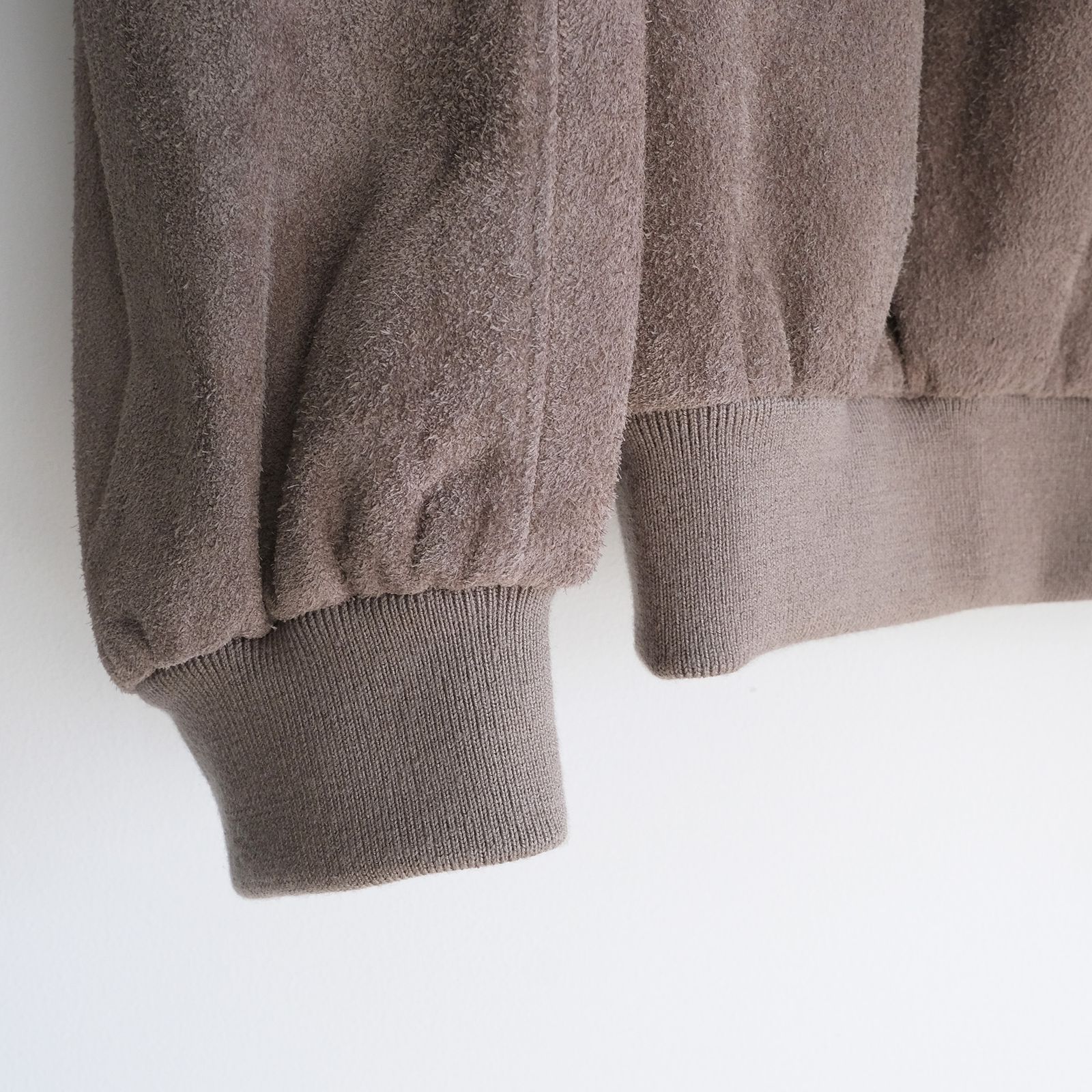 Hairy Suede Raglan Blouson -ブルゾン-（Ash / アッシュ）GU263-30324