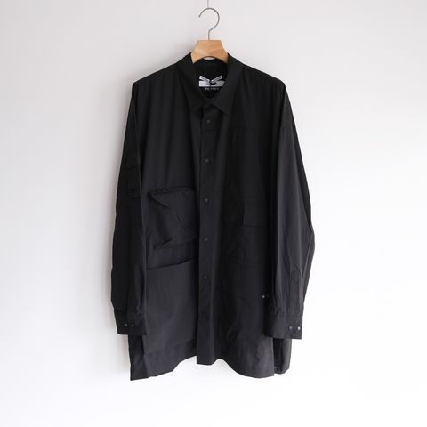 Pertex Utility Longline Shirt -シャツ-（Black / ブラック）