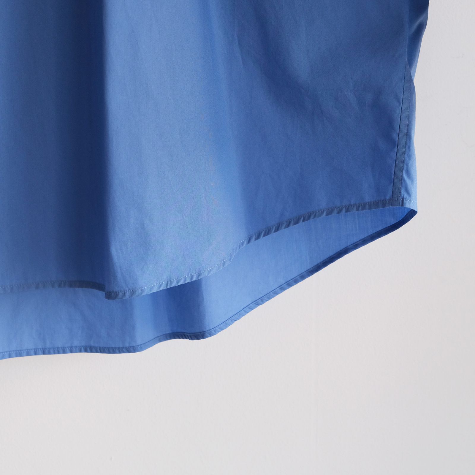 Broad L/S Oversized Regular Collar Shirt -シャツ-（Blue / ブルー）GM261-50001B