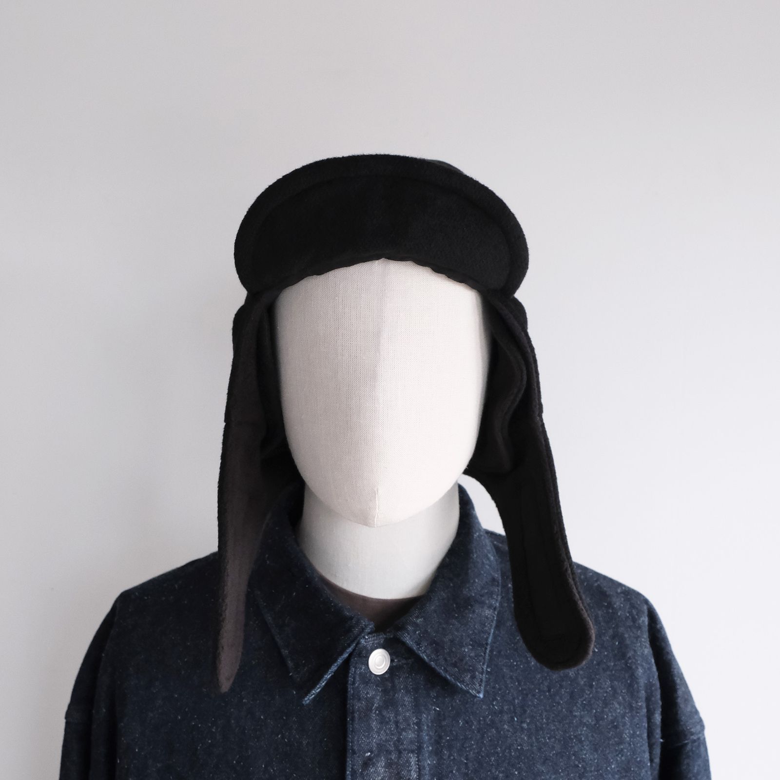 Angola Army Ear Cap -キャップ-（Black / ブラック）