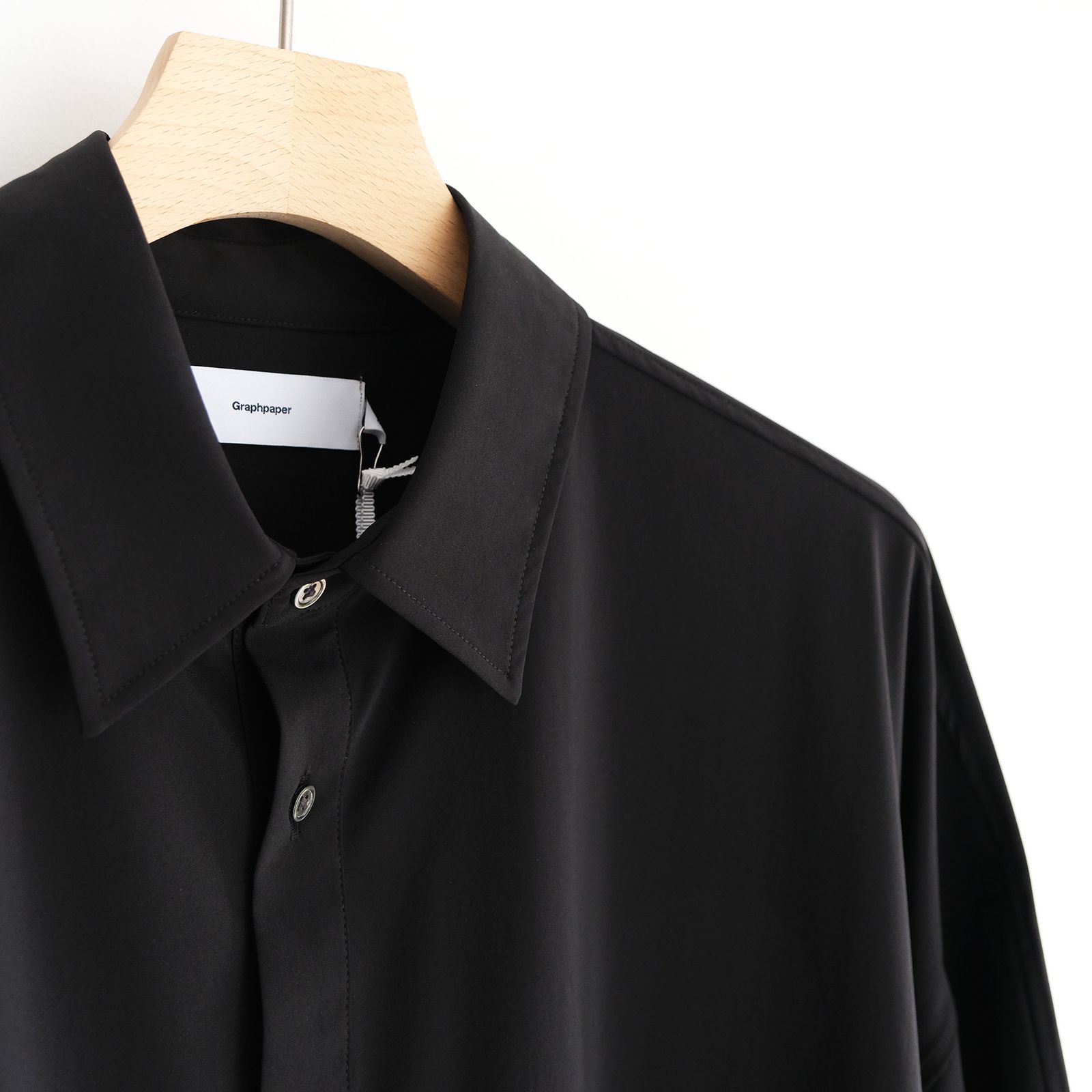Flex Tricot S/S Pullover Shirt -シャツ-（Black / ブラック）GM262-50018
