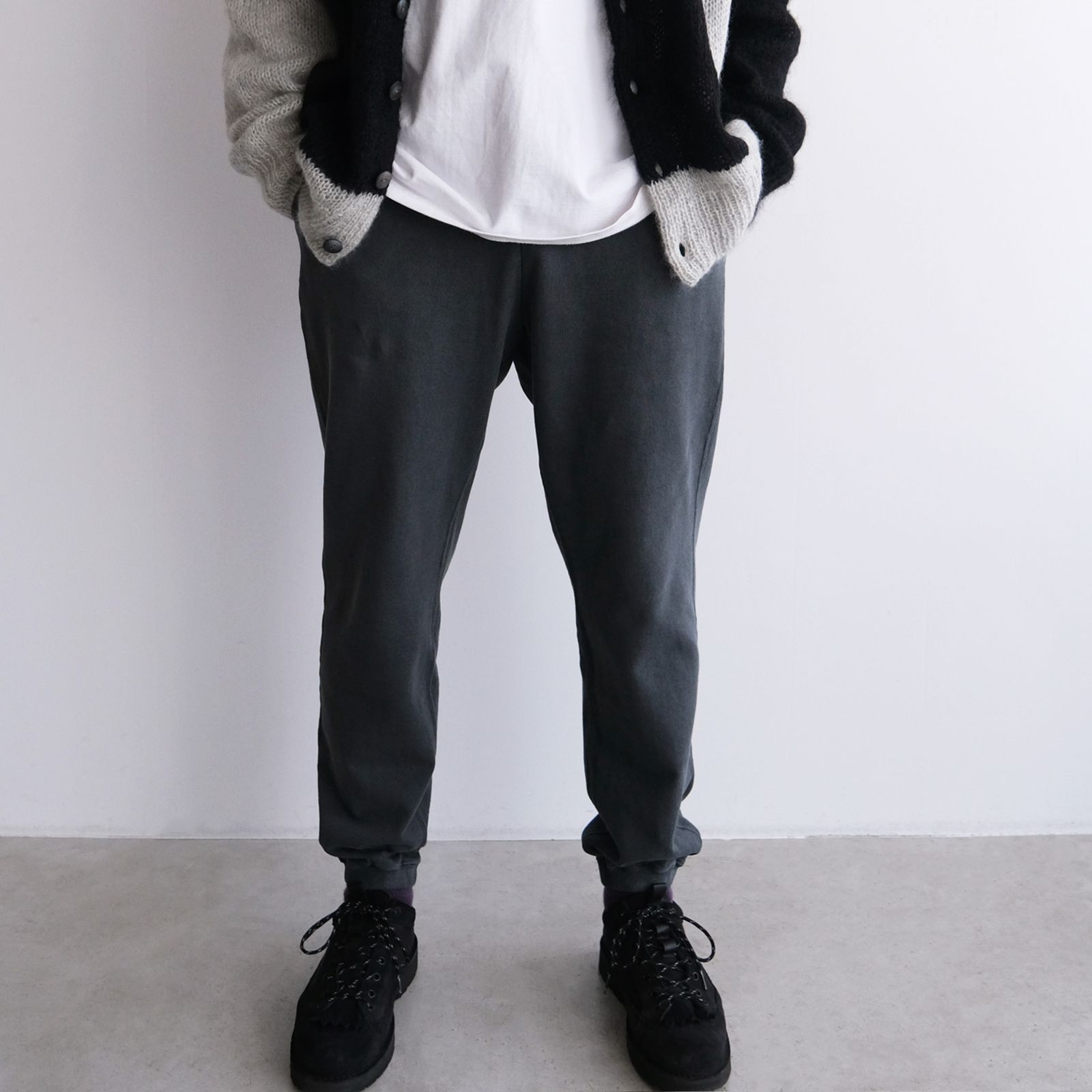 Gray Pigment Sweat Pants -パンツ-（Gray / グレー）