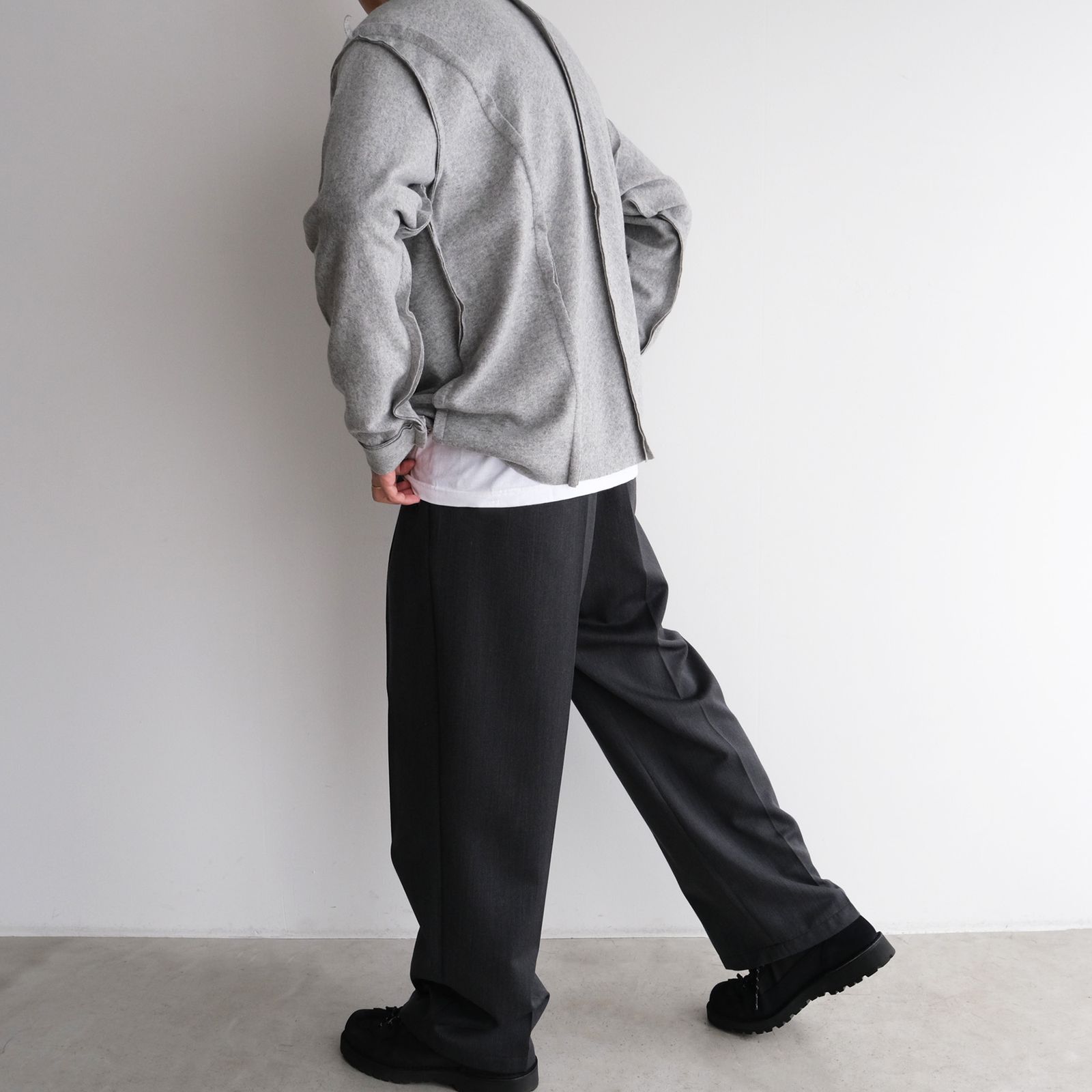Assemblage Wool Tee -ニット-（Light Gray / ライトグレー）