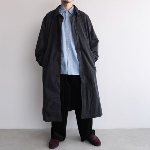Long Over Coat -コート-（Dark Navy / ダークネイビー）