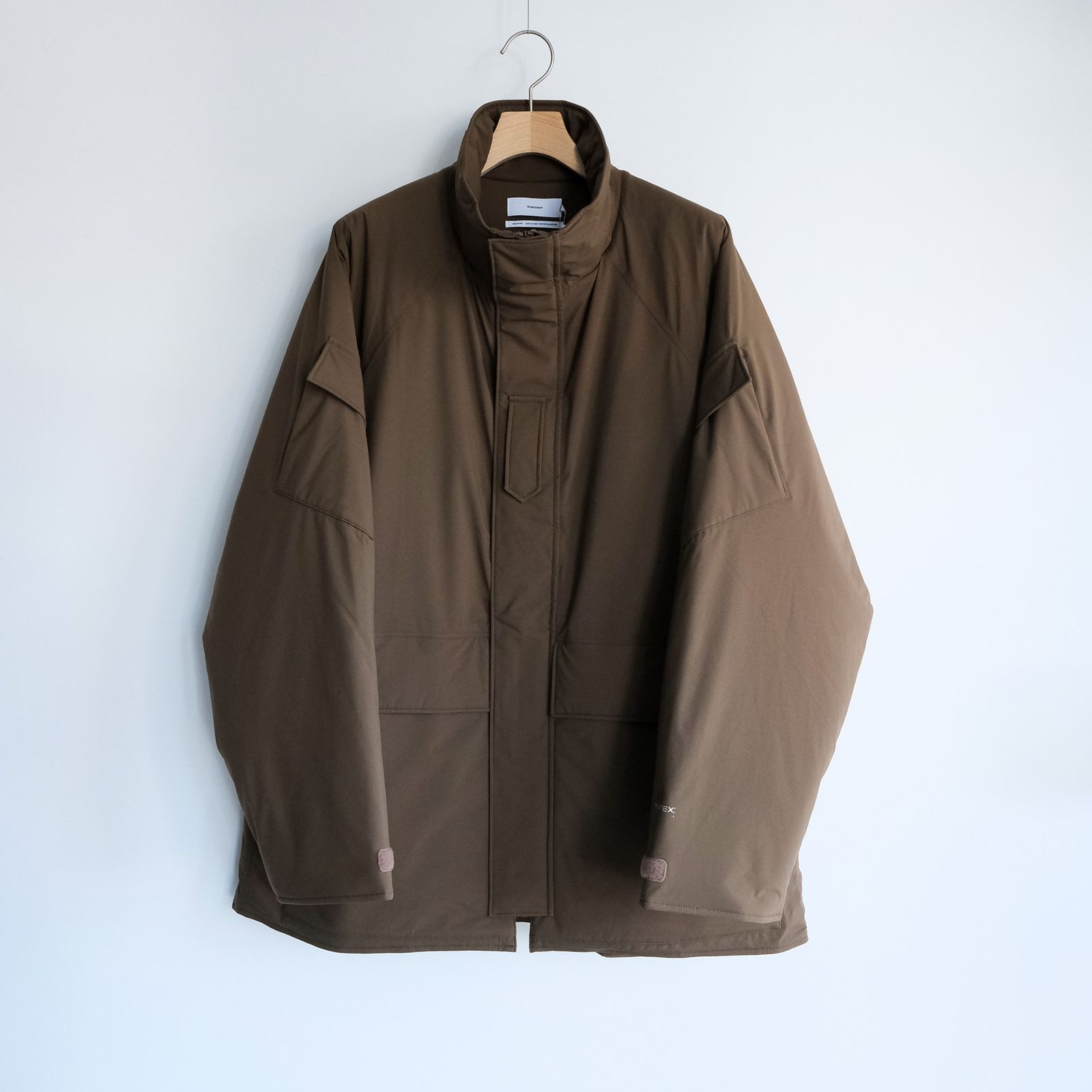 PERTEX SHIELD Insulated Military Parka -ジャケット-（Brown / ブラウン）GM263-30271