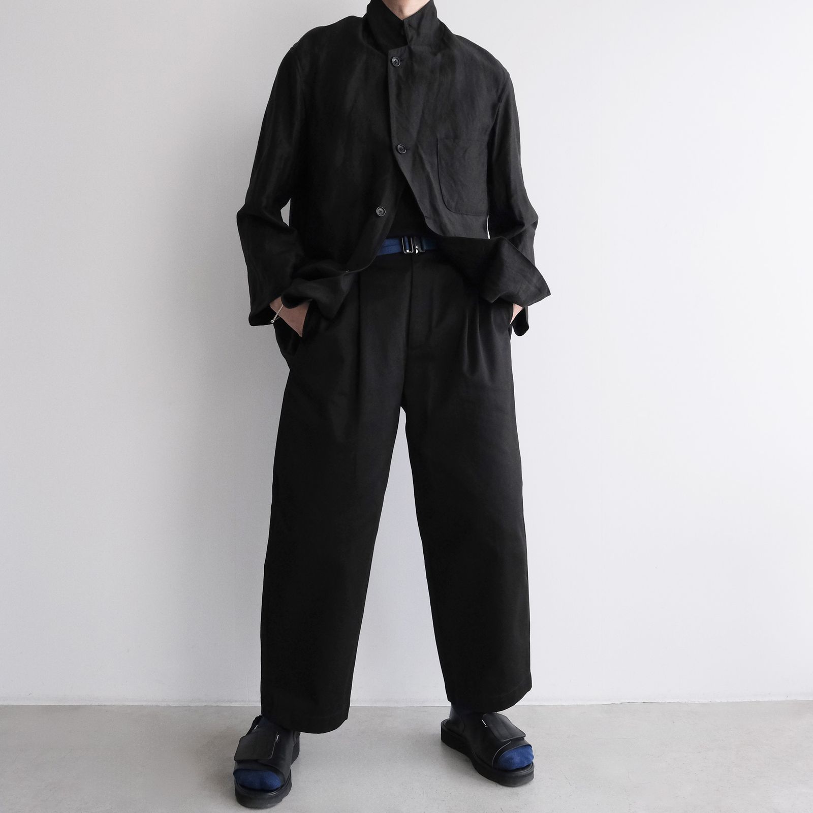 Westpoint Chino Wide Tapered Trousers -パンツ-（Black / ブラック）GM263-40166B