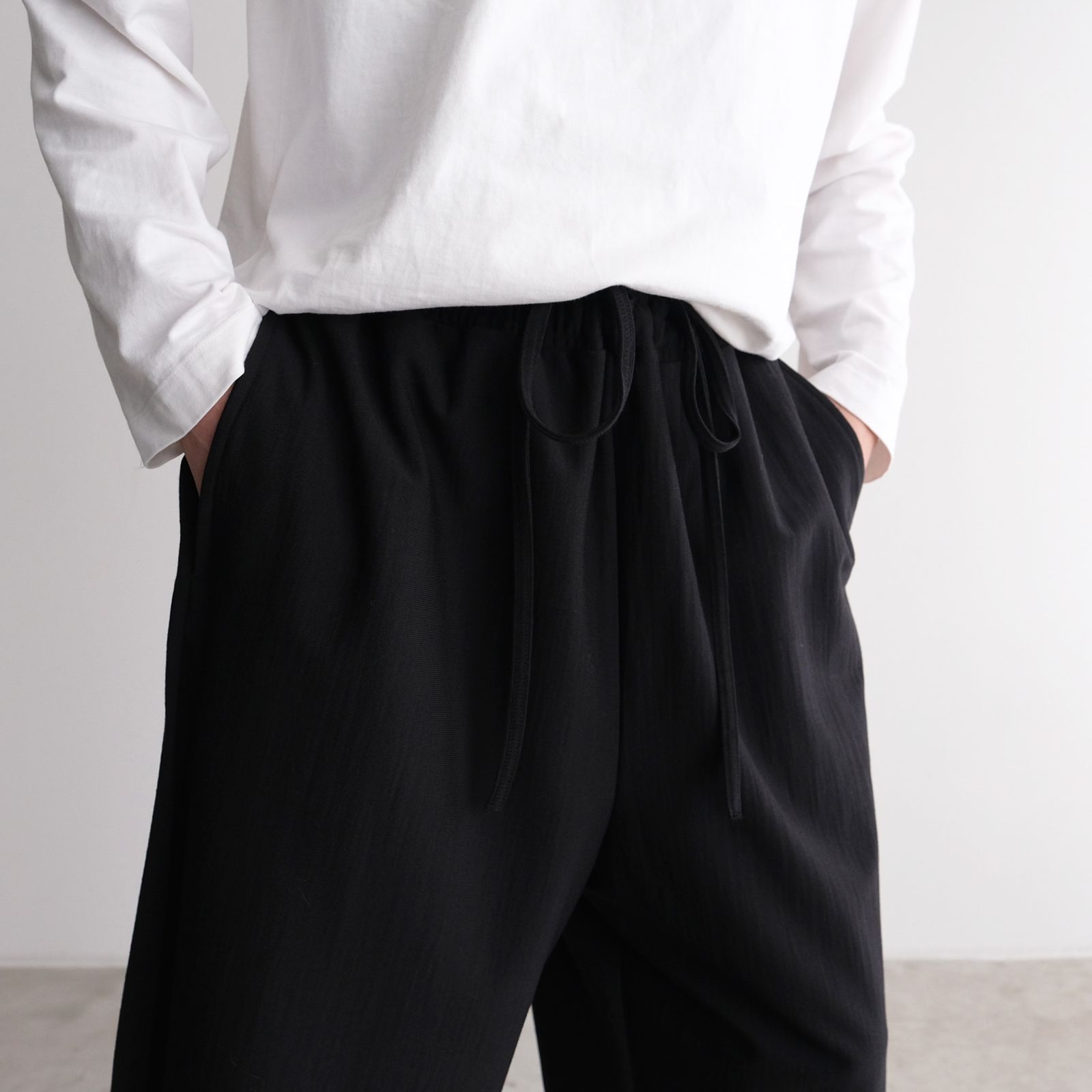 Un(i)Form：Jersey Pants - パンツ-（Black / ブラック）