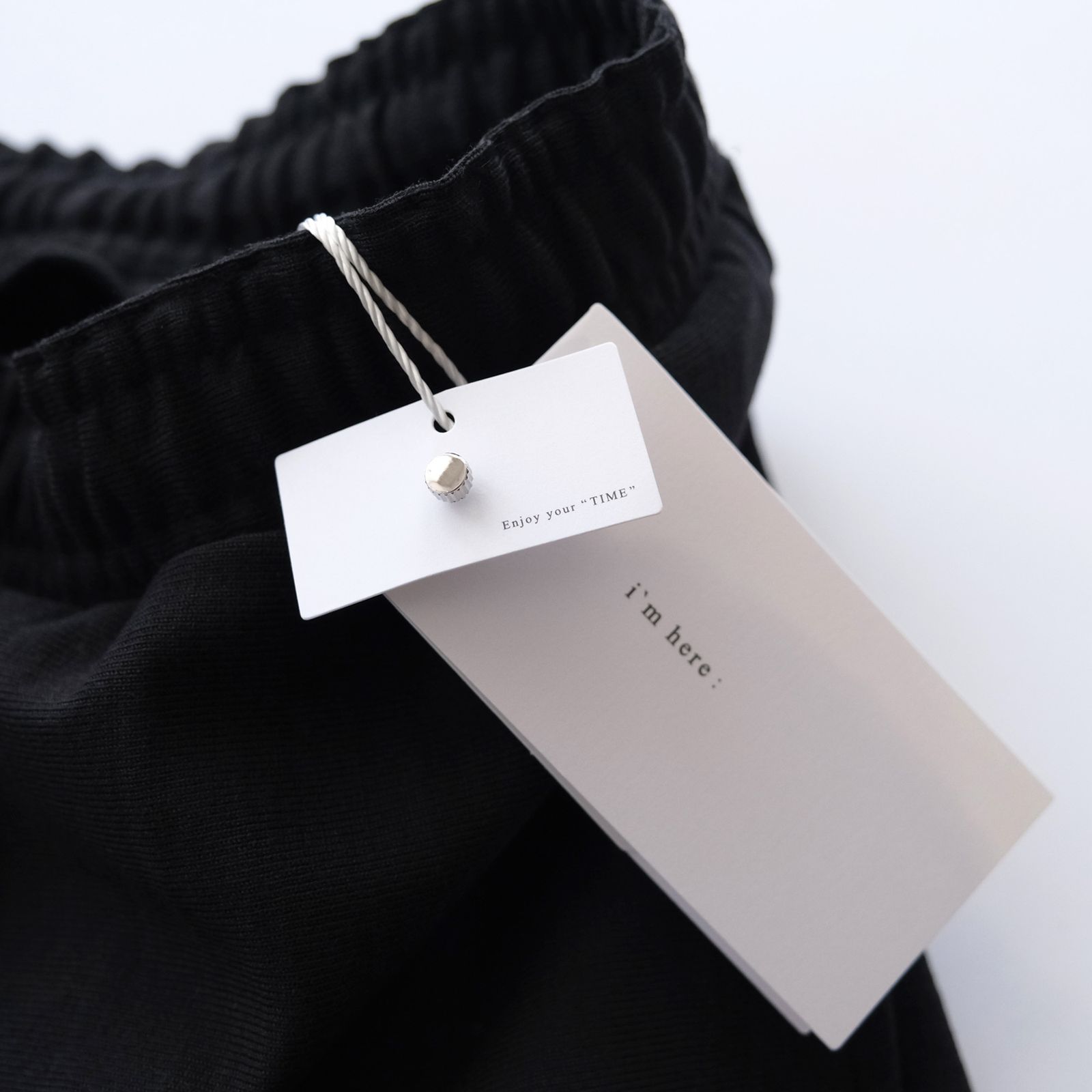 Un(i)Form：Jersey Pants - パンツ-（Black / ブラック）