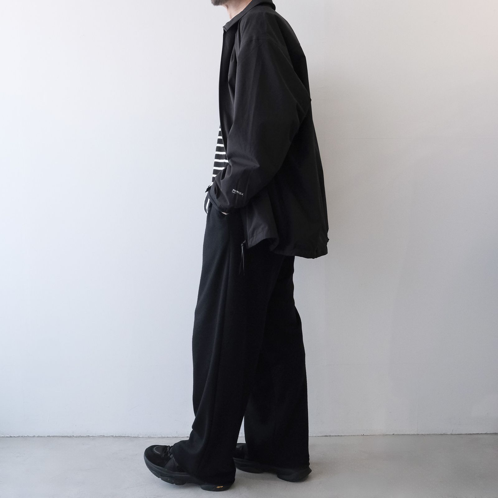 PERTEX SHIELD Light Thermo Zip-Up Jacket -ブルゾン-（Black / ブラック）GM263-30270
