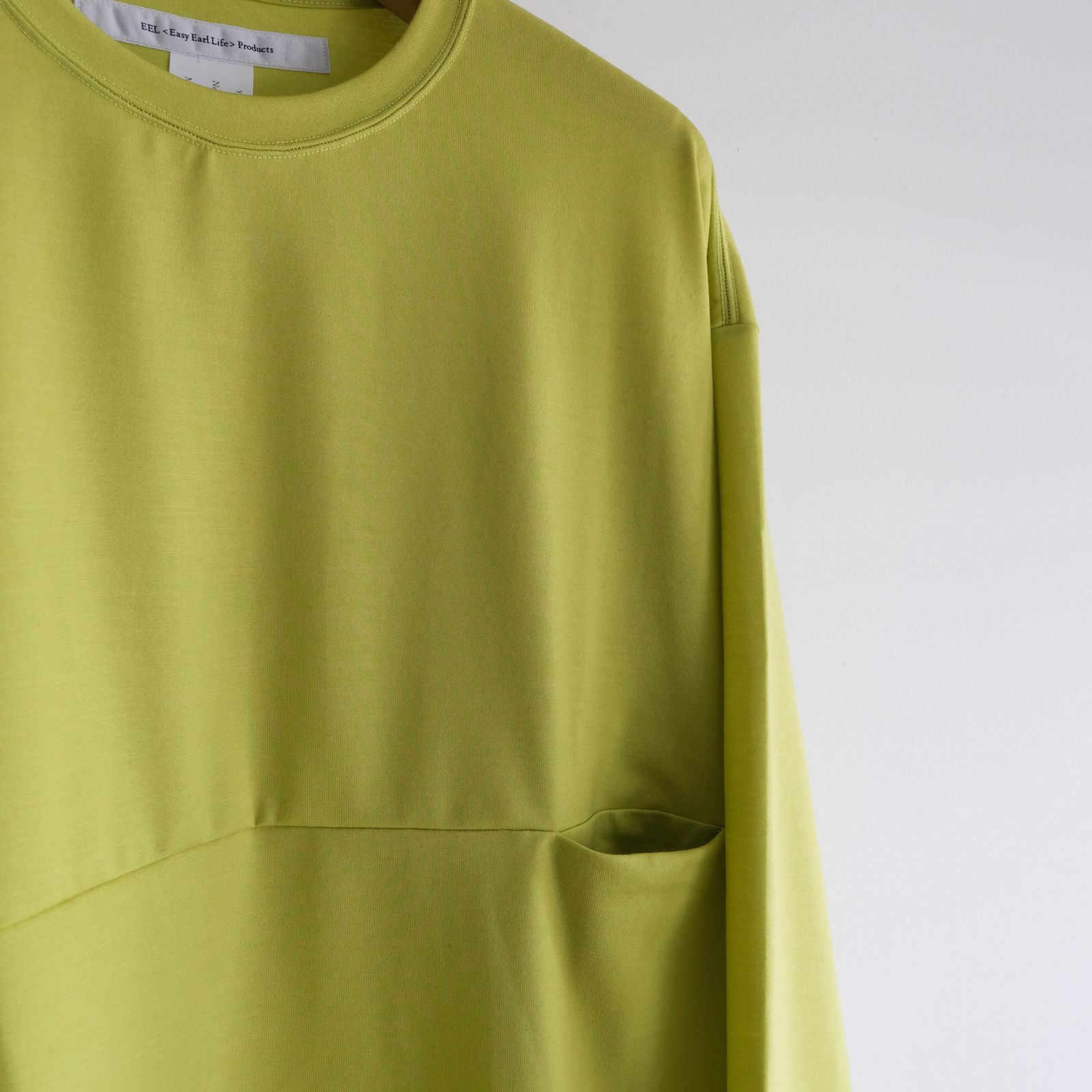Yururi Tee L/S Super100s -Tシャツ-（Yellow / イエロー）