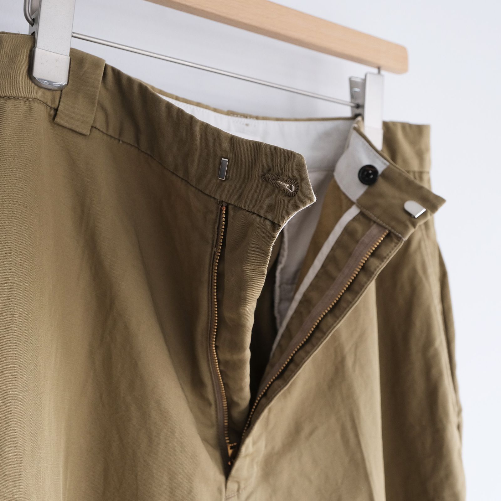 Cotton Washer Chino Pants -パンツ-（Beige / ベージュ）