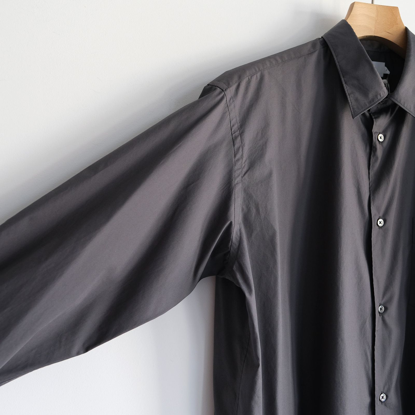 Broad Regular Collar Shirt -シャツ-（C.Gray / C.グレー）GM261-50005B