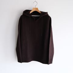 Felted Merino Wool Foodie Knit -パーカー-（Brown / ブラウン）