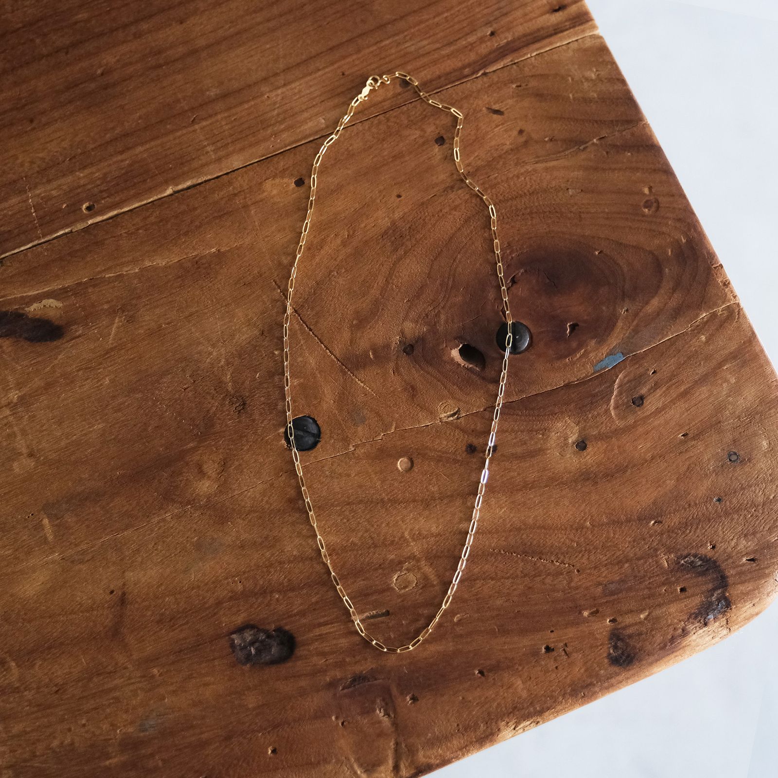 Oval Link Chain 14KGF -ネックレス-（14KGF / 14金ゴールドフィルド）