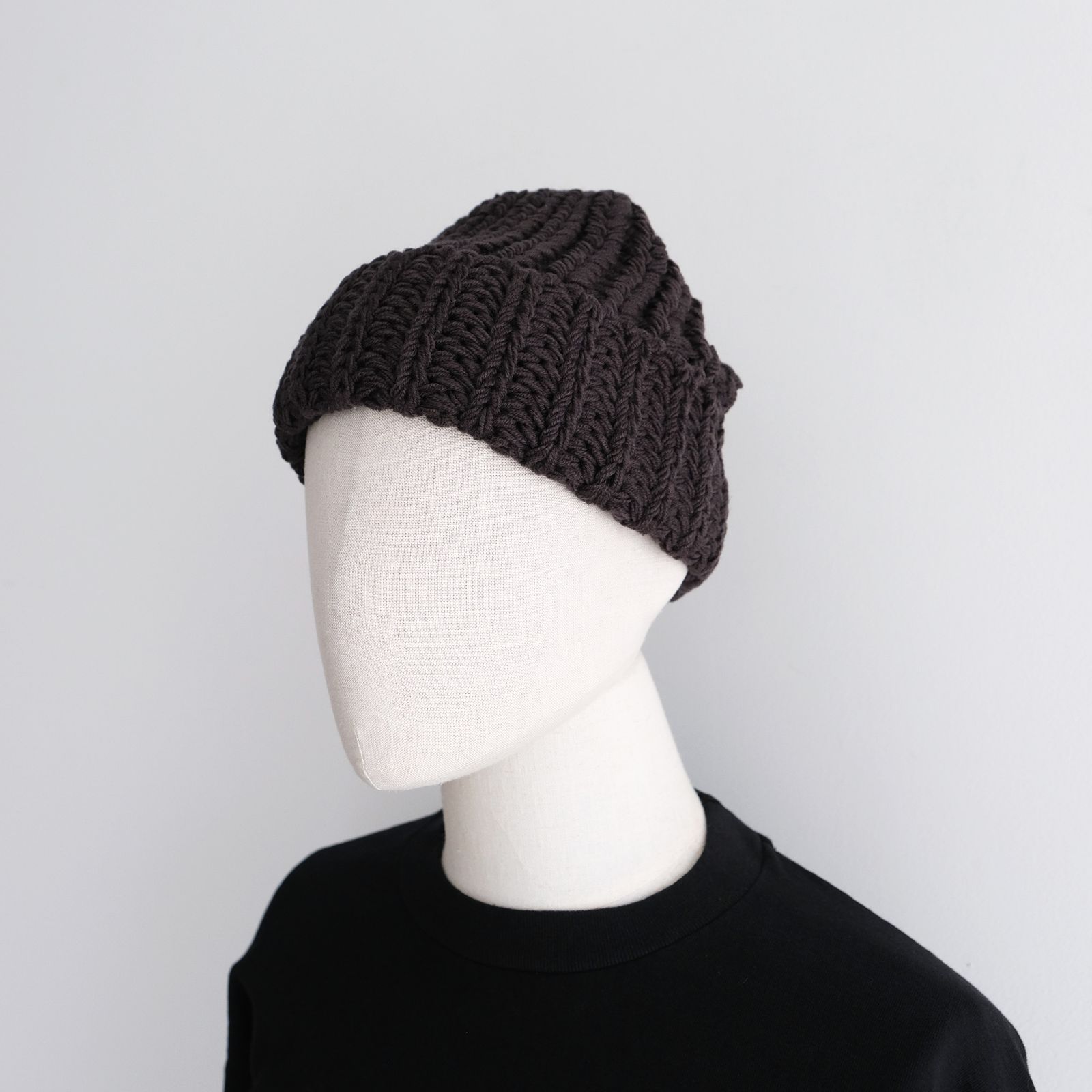 Big Knit -ニットキャップ-（Brown /ブラウン）