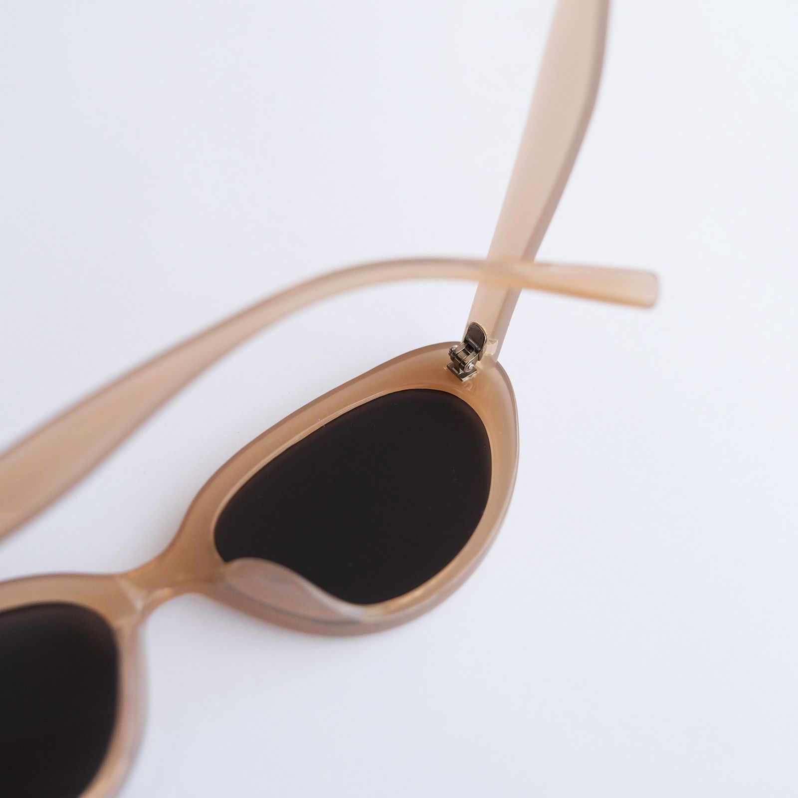 "MINE Glasses #03" With a Case -サングラス-（Light Brown / ライトブラウン）