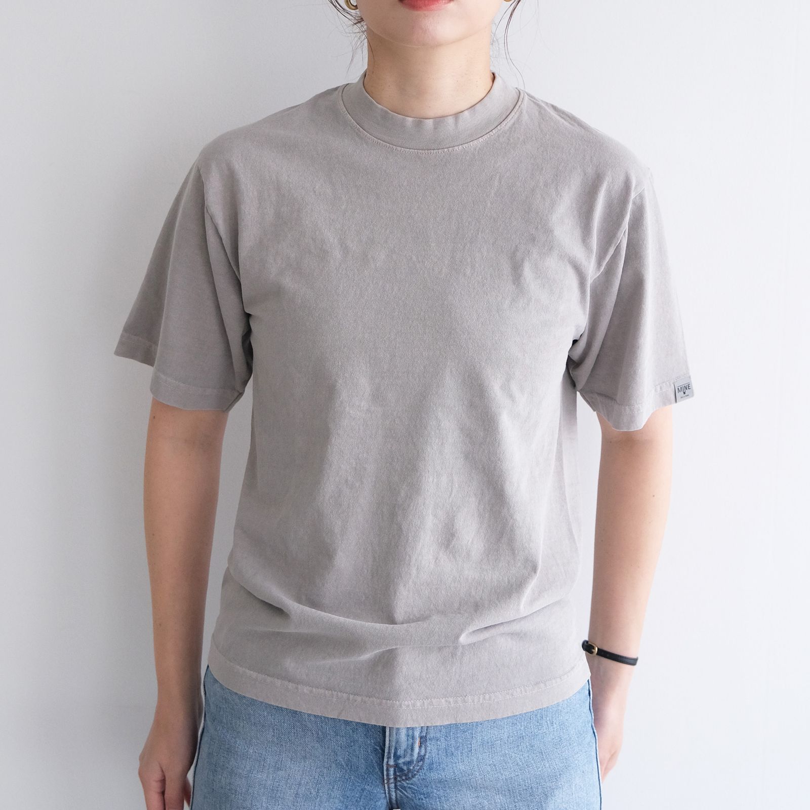 Pigment Duct Silver S/S -Tシャツ-（PD DT Silver / ピグメントダクトテープシルバー）