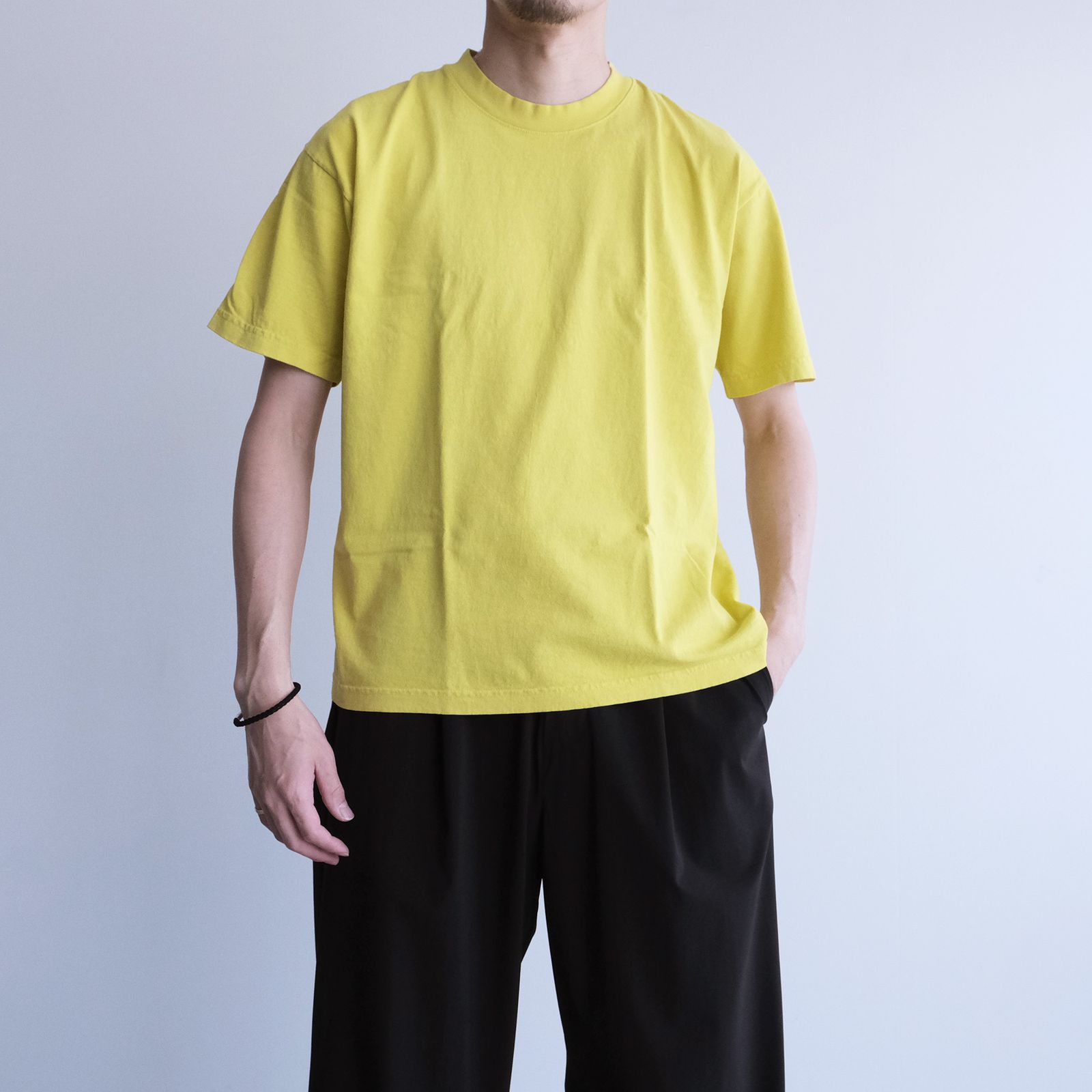 2026 Limited PDColor / White Label -Tシャツ-（PD Light Yellow / ピグメントライトイエロー）