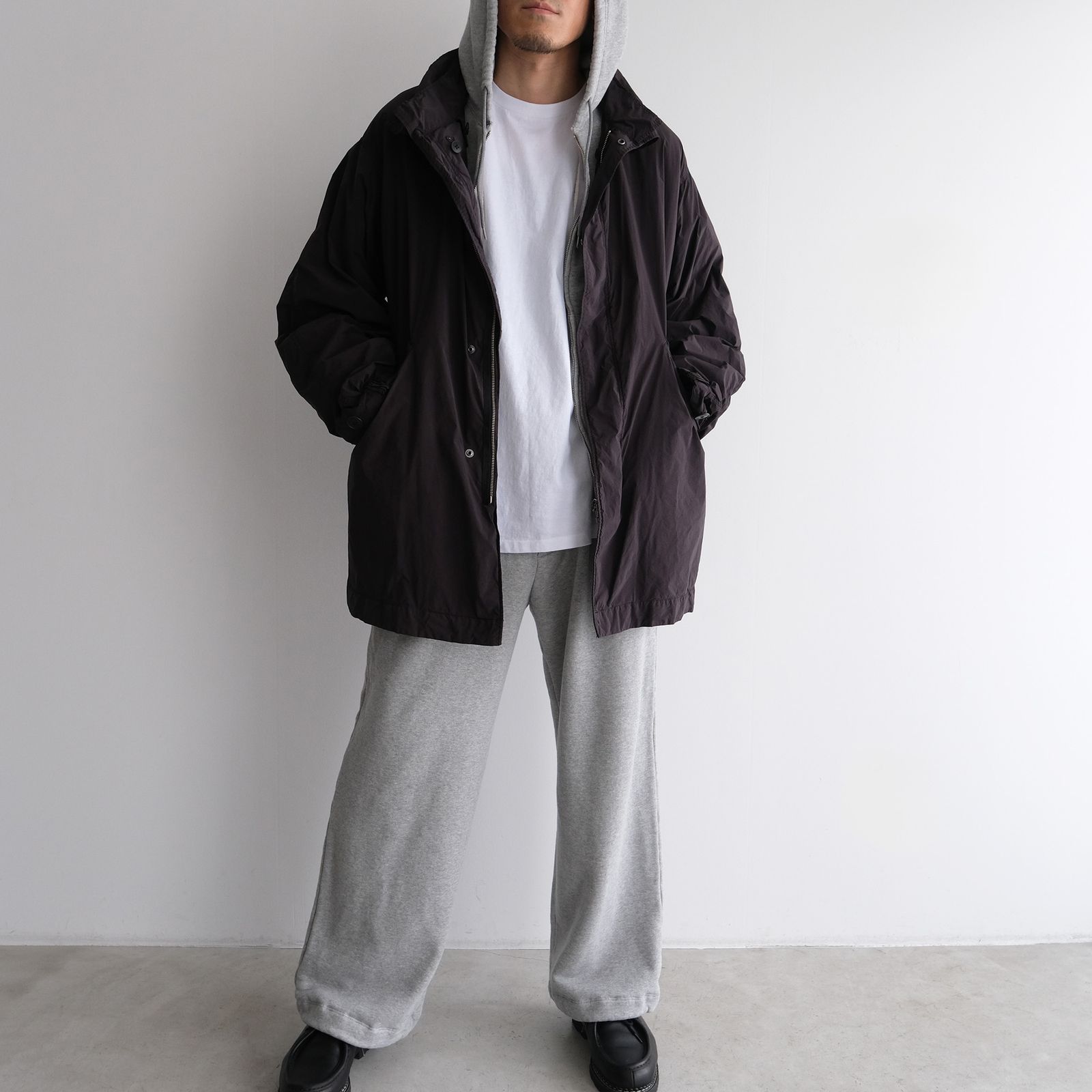 Jumberca Sweat Straight Trousers -スウェットパンツ-（Gray / グレー）