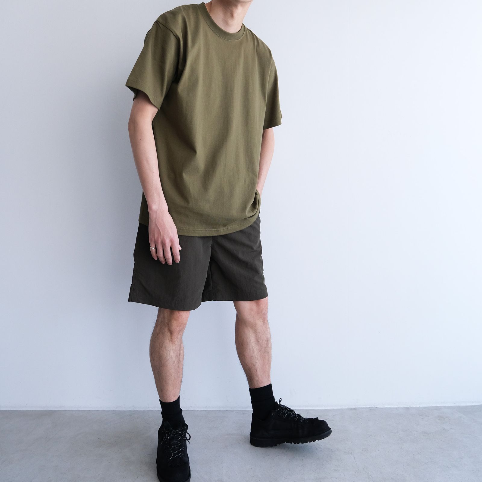 PMD Logo T-Shirt -Tシャツ-（Olive / オリーブ）