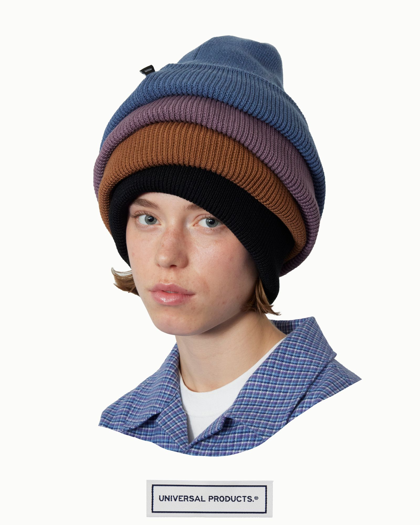 Knit Cap -ニットキャップ-（Camel / キャメル）