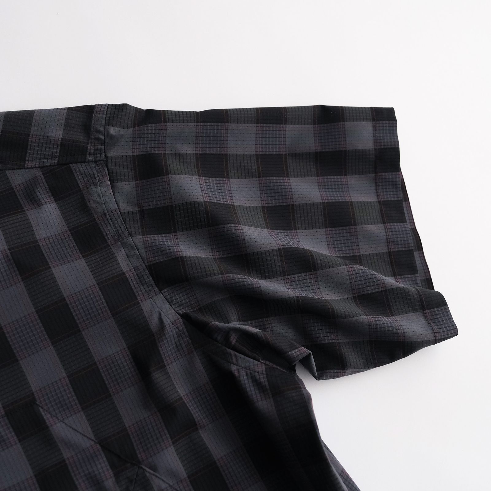 Dotair Open Collar Shirt -シャツ-（Charcoal / チャコール）