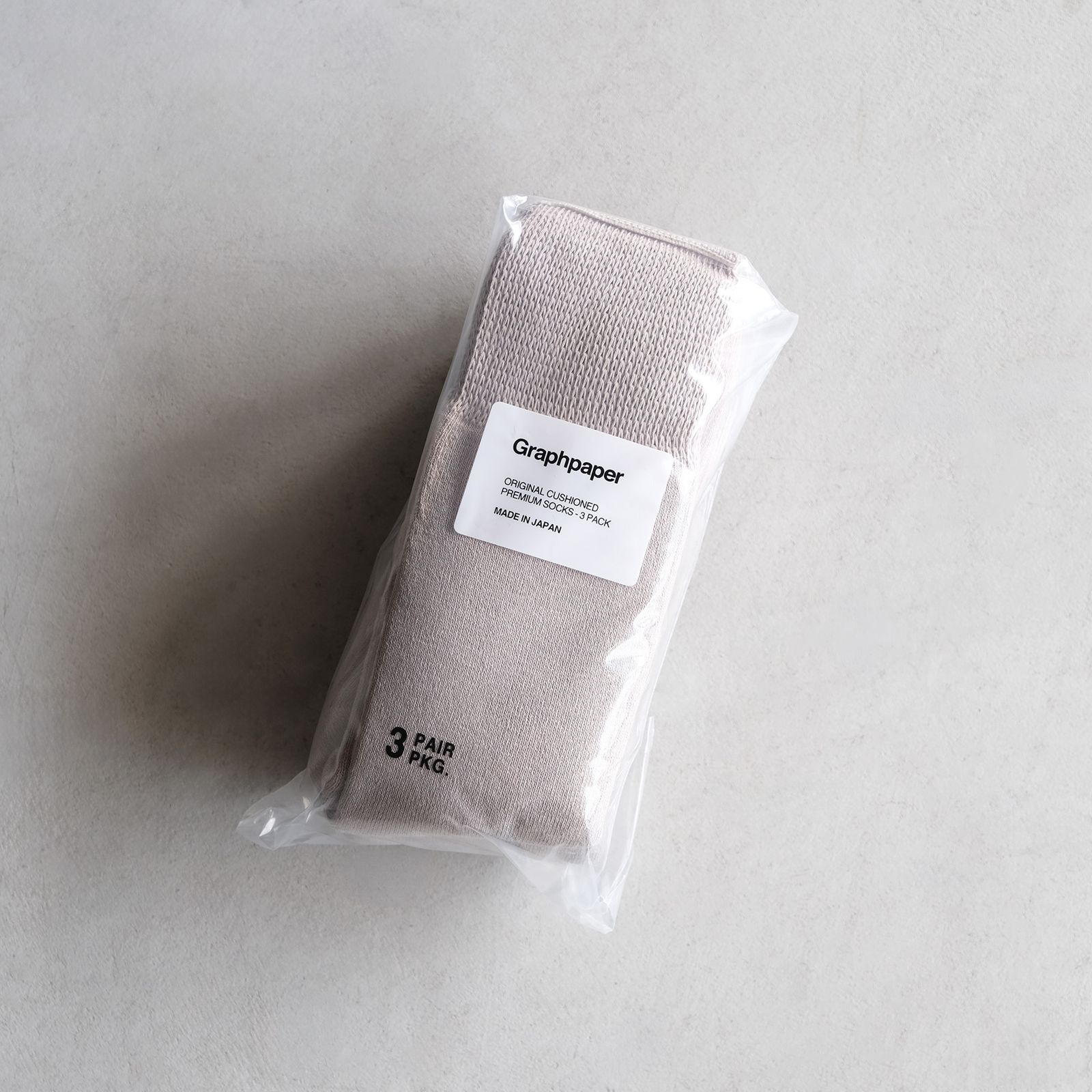 Graphpaper 3-Pack Socks -ソックス-（Mix / ミックス）GU263-90294C