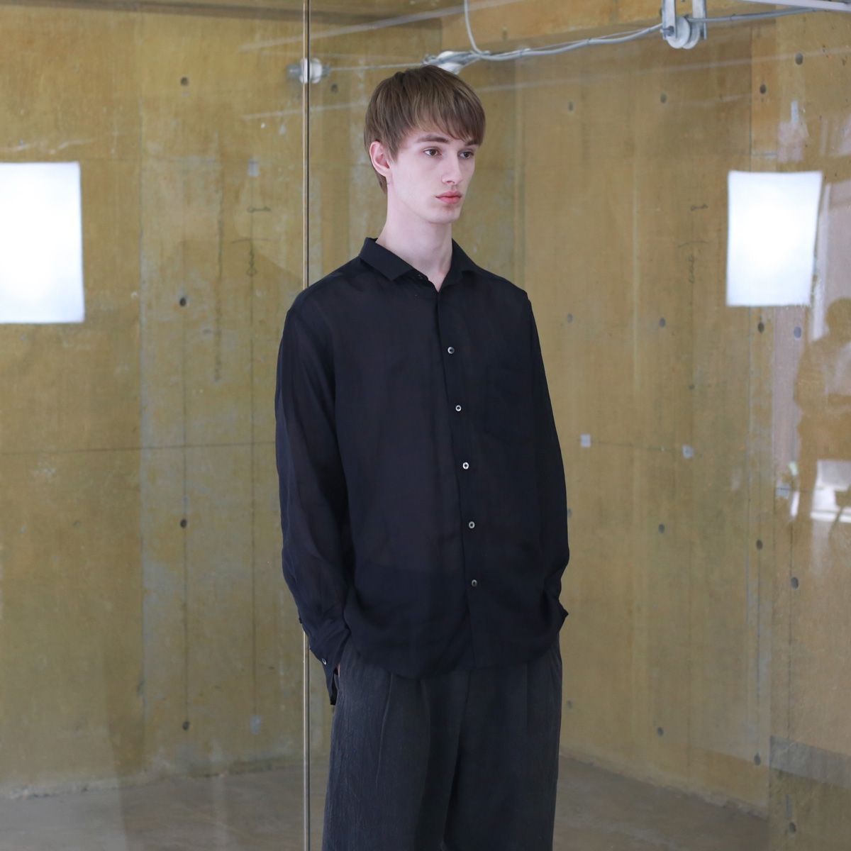 SK2 -シャツ-（Black / ブラック）