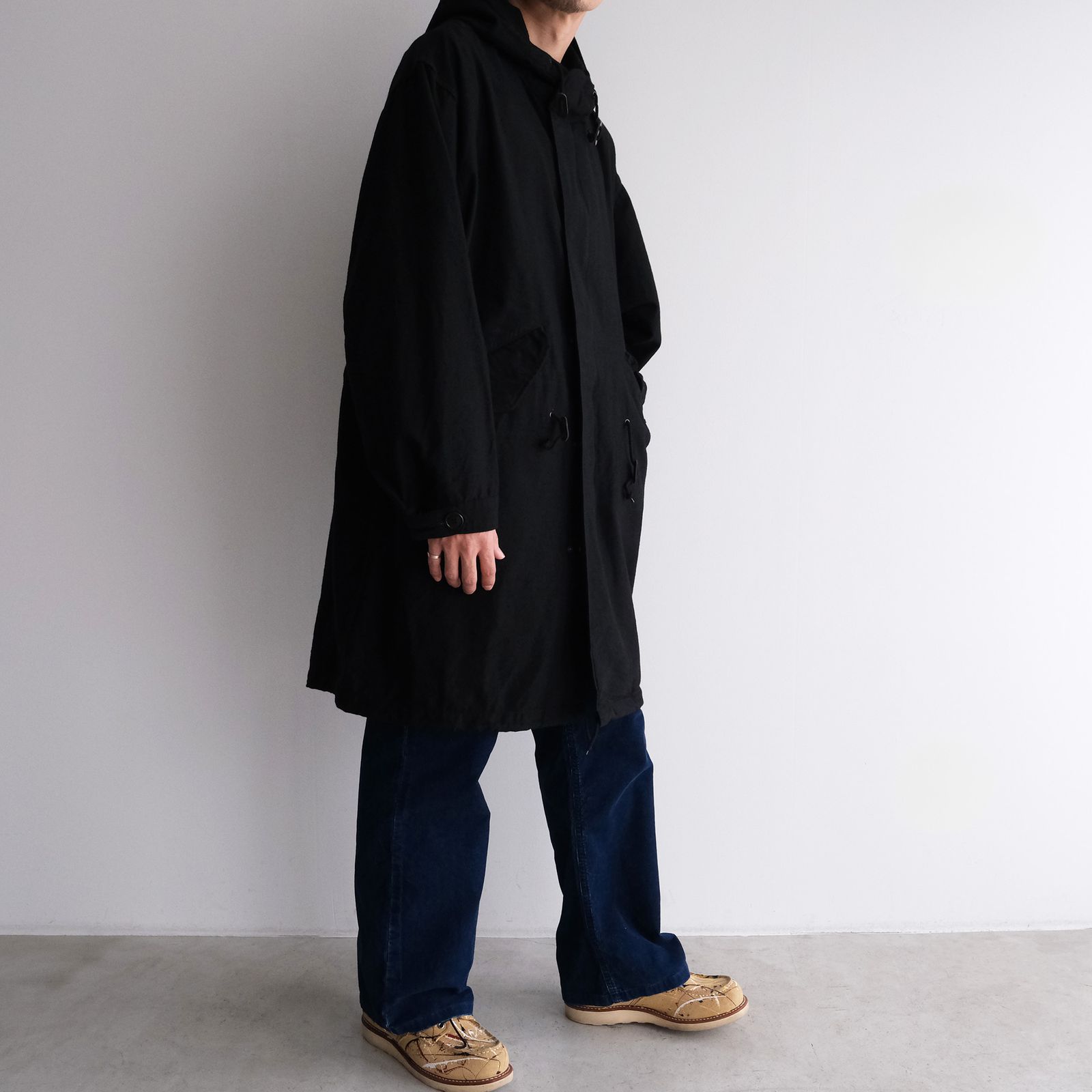 Military Food Coat -コート-（Black / ブラック）