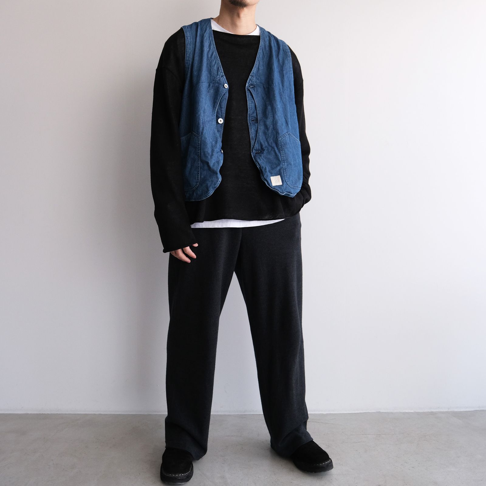 Denim Hunting Vest -ベスト-（Blue / ブルー）