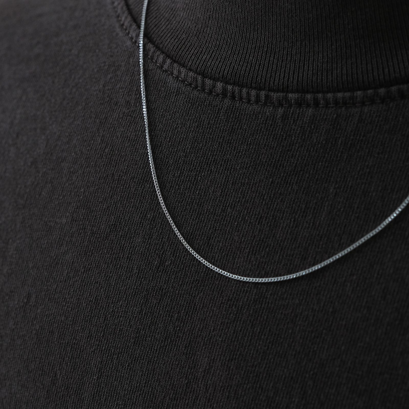 Curb Chain Silver925 -ネックレス-（Silver / シルバー）