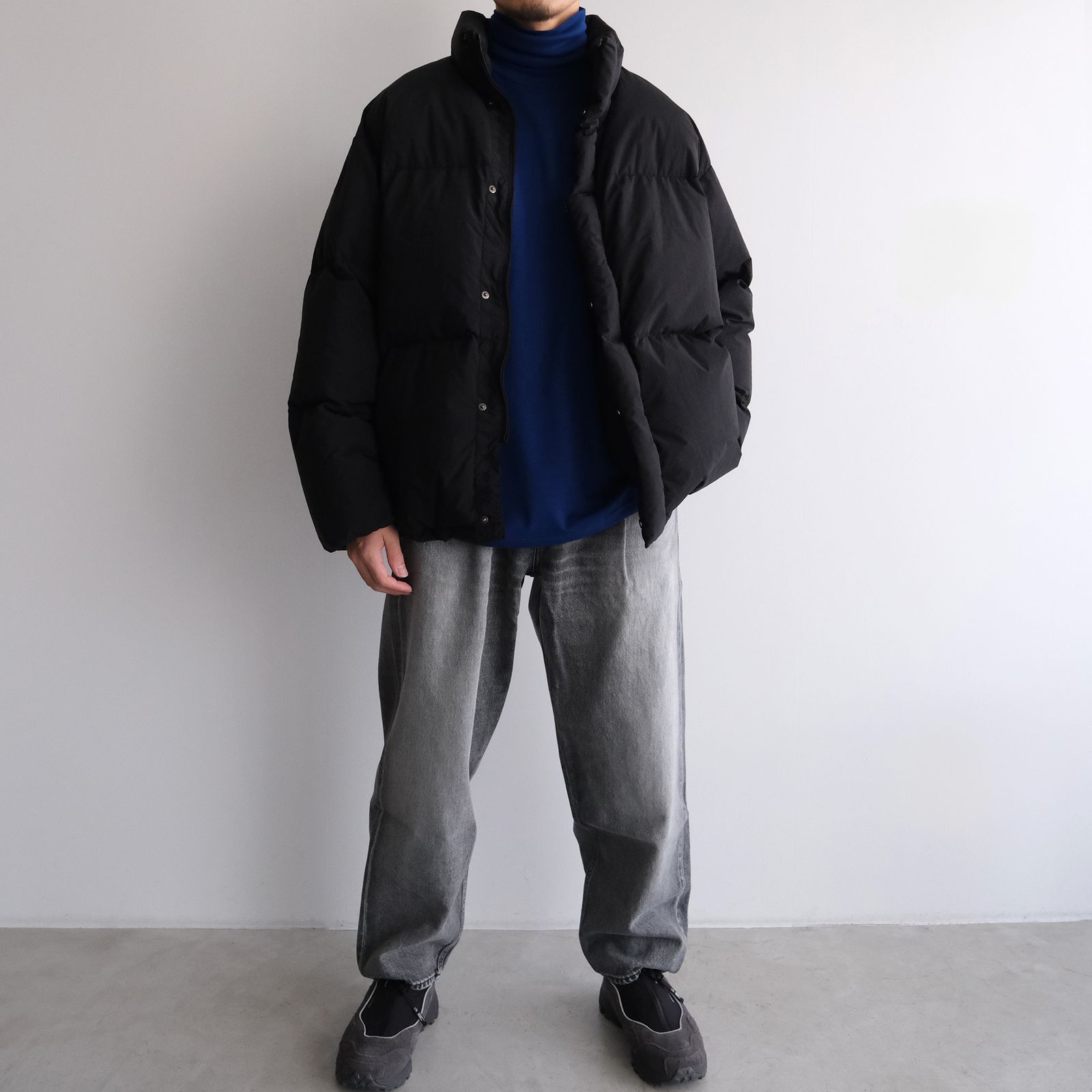 Garment Dyed Down Jacket -ダウンジャケット-（Black / ブラック）GM253-30574