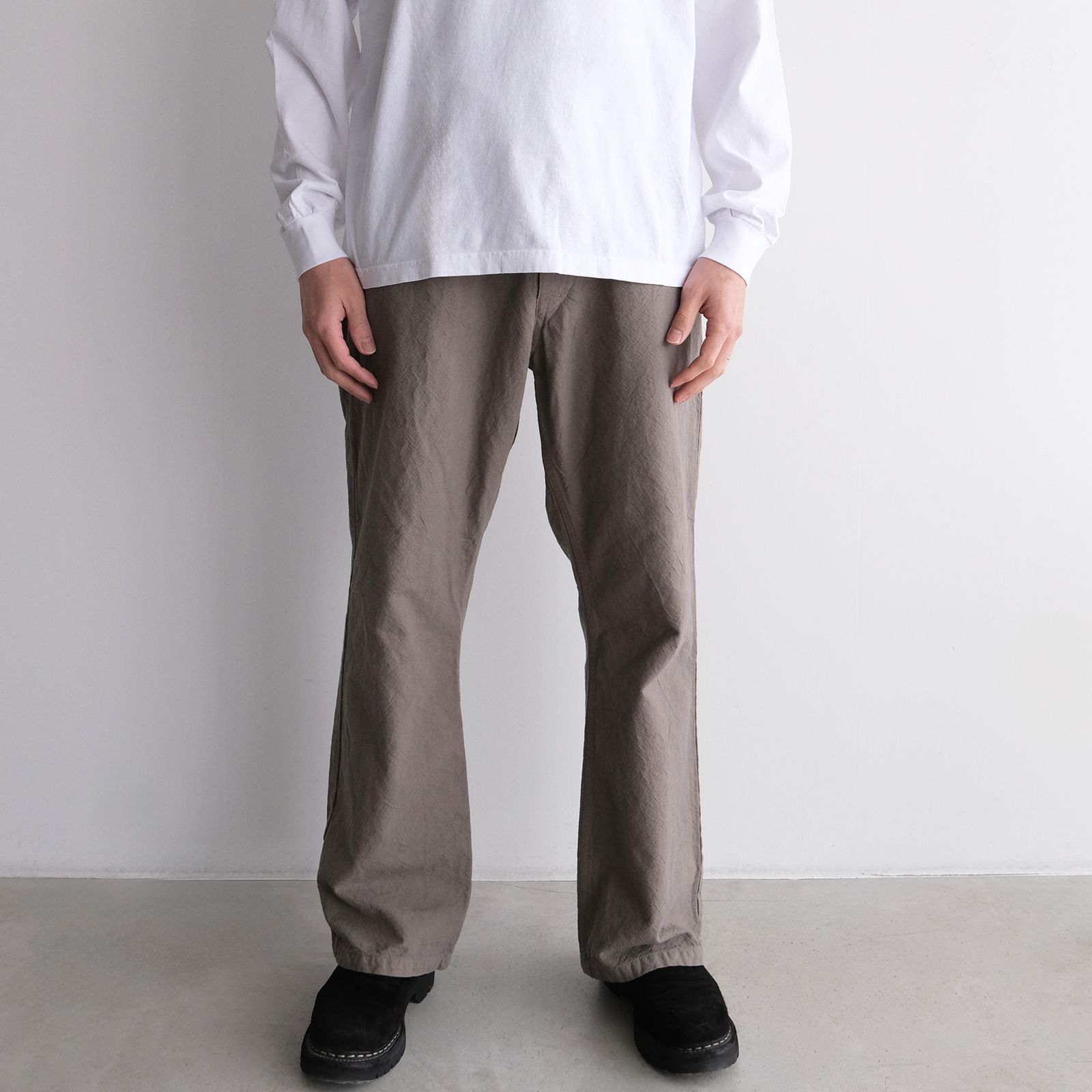 Bootcut 5P Pants -パンツ-（Greige / グレージュ）