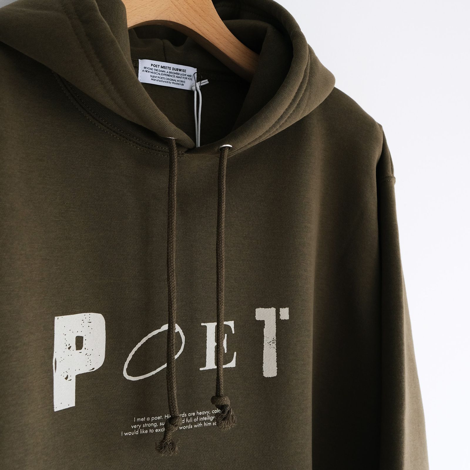 Poet Hoodie -パーカー-（Olive / オリーブ）