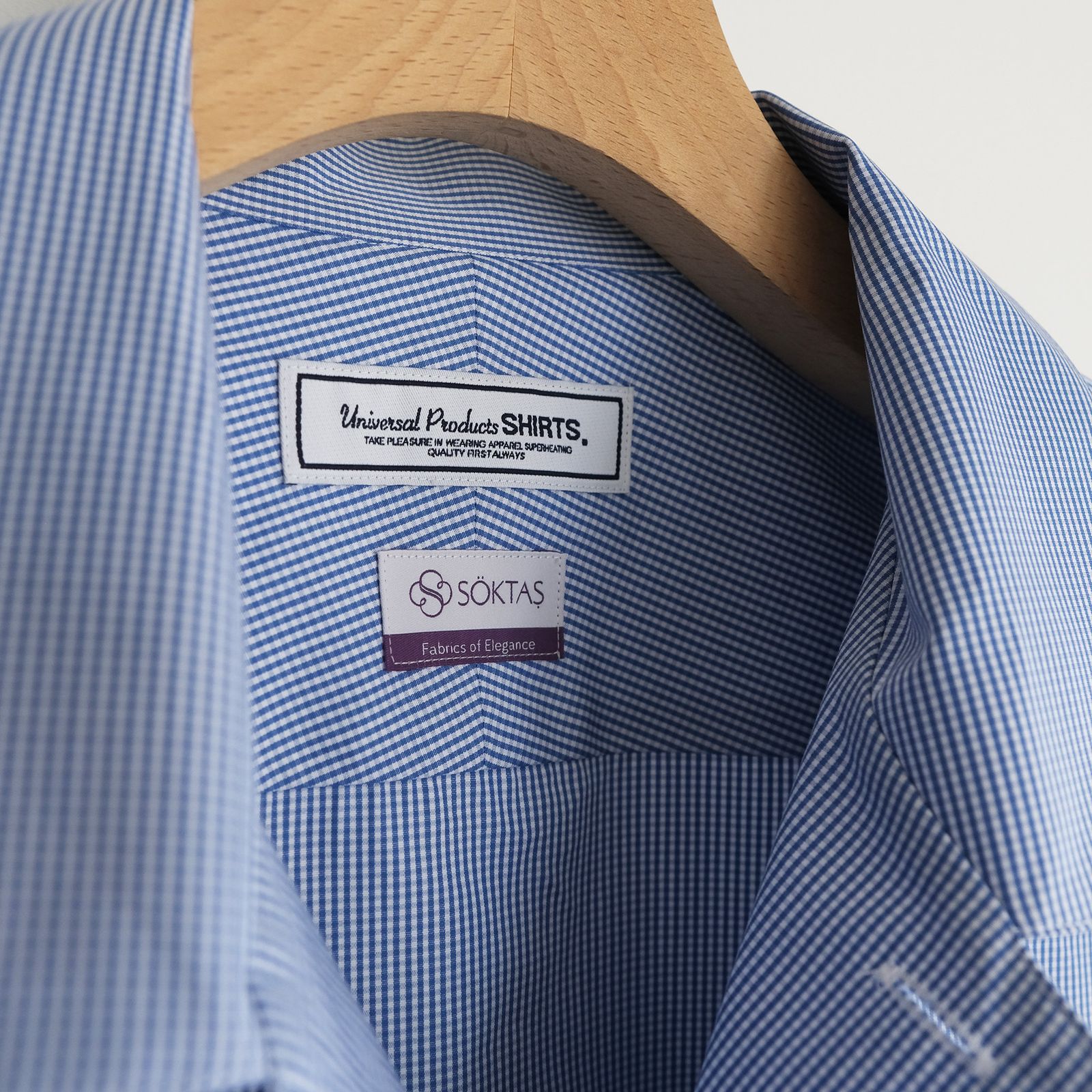 L/S Dress Shirts -シャツ-（Blue / ブルー）