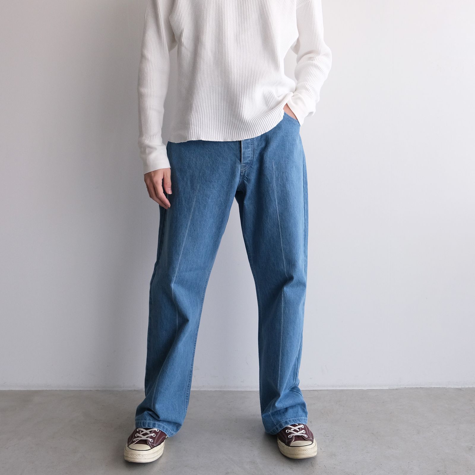 Denim Boot 5P Pants -パンツ-（L.Blue / ブルー）