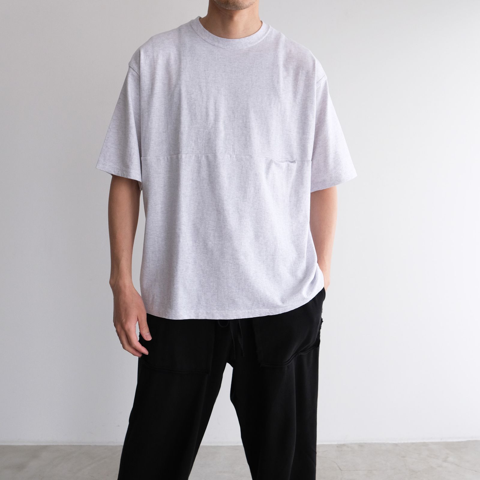 Yururi Tee 1/2 -Tシャツ-（F.Gray / F.グレー）