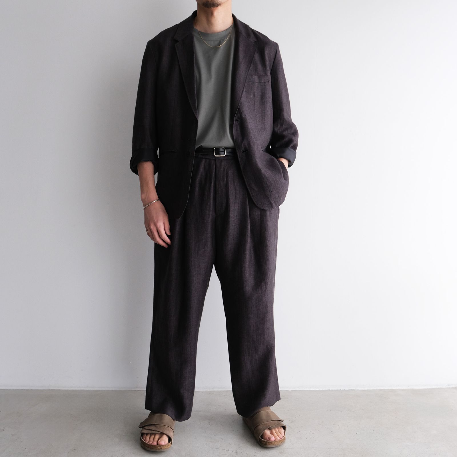 Earl Pants -パンツ-（Charcoal / チャコール）