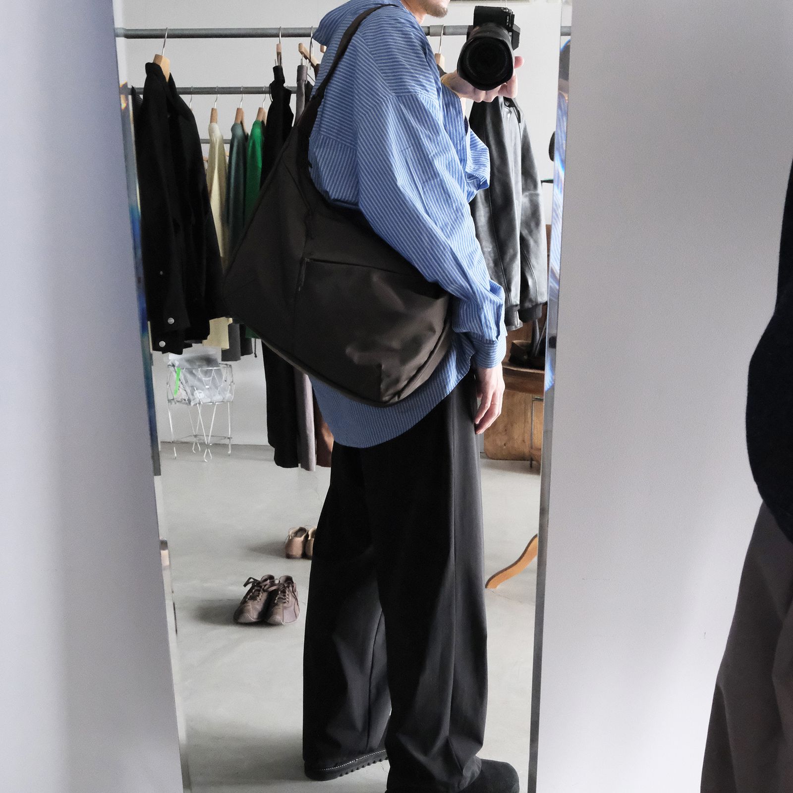 420 re/cor 2Way Shoulder Tote 2.0 -バッグ-（Brown / ブラウン）