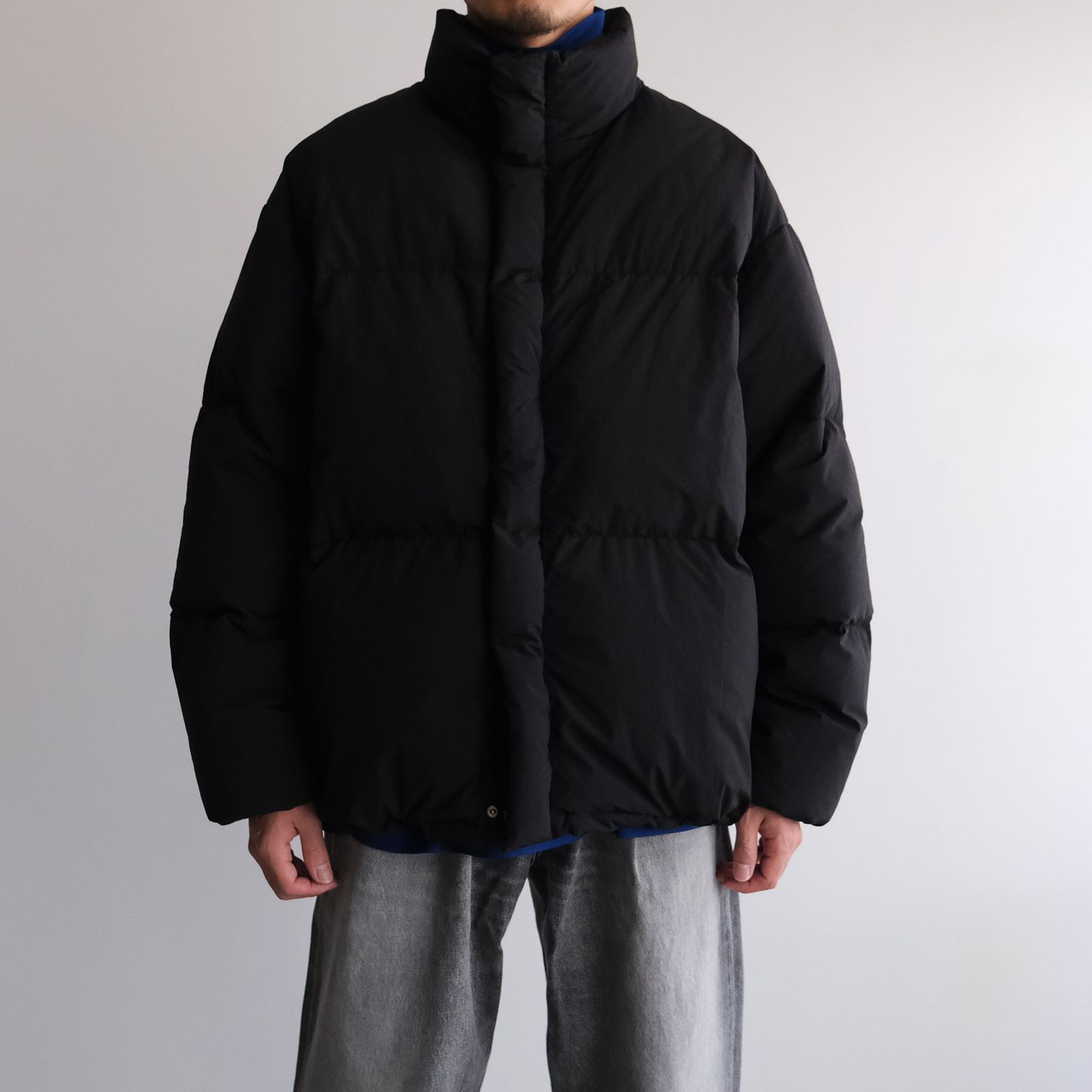 Garment Dyed Down Jacket -ダウンジャケット-（Black / ブラック）GM253-30574