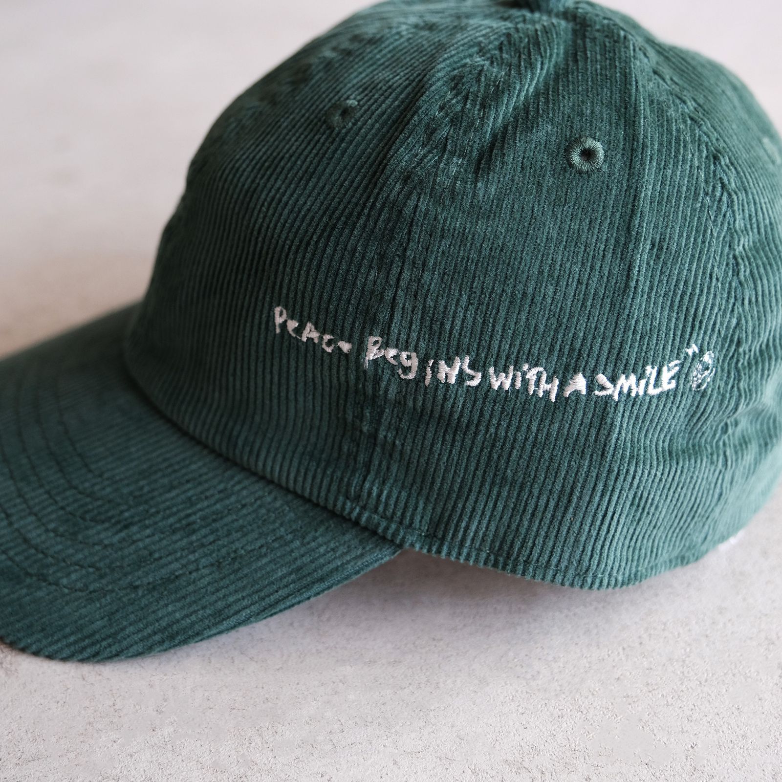 Embroidered Cap -キャップ-（Green / グリーン）
