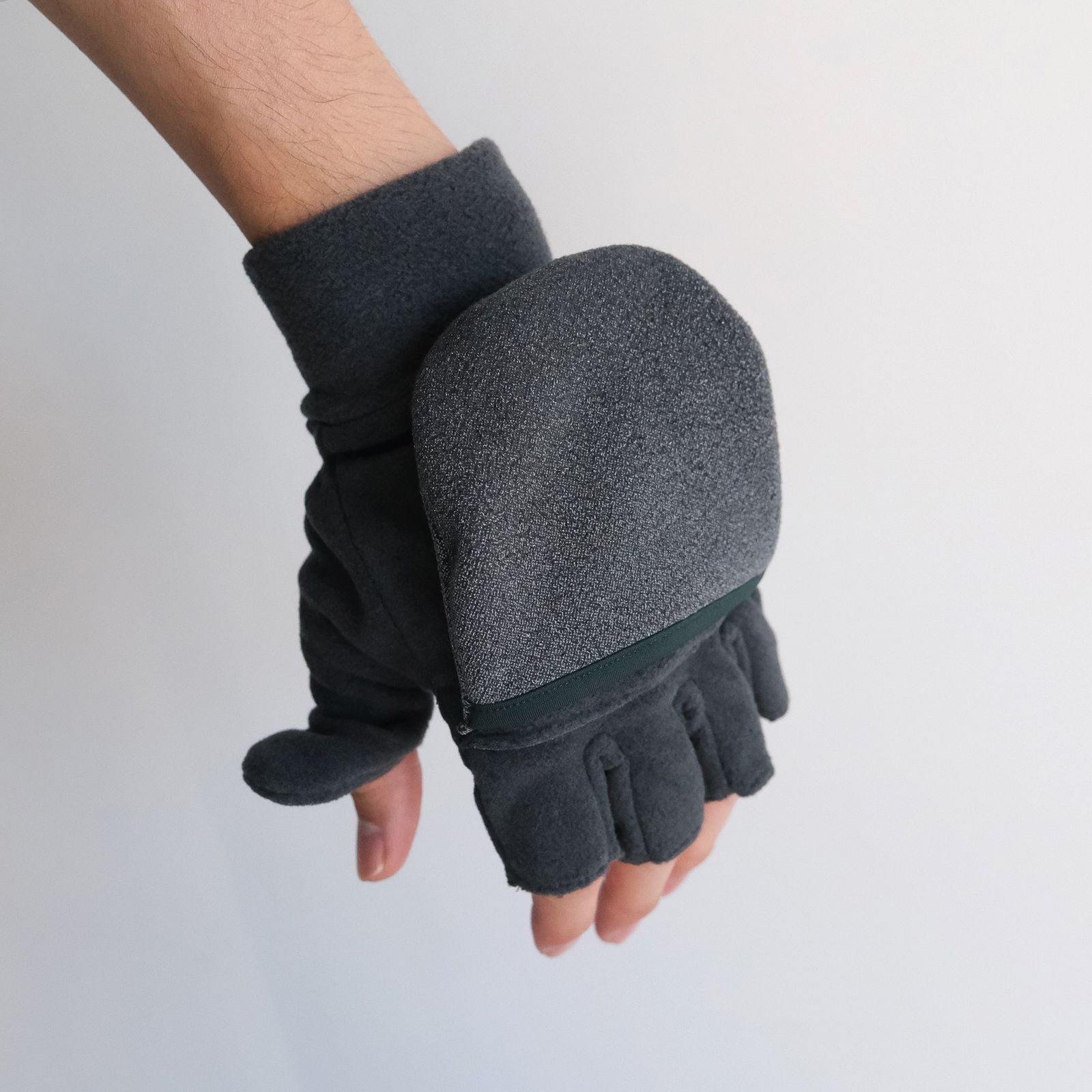 Pigment Print Wash Polartec Mitten -グローブ-（Green / グリーン）
