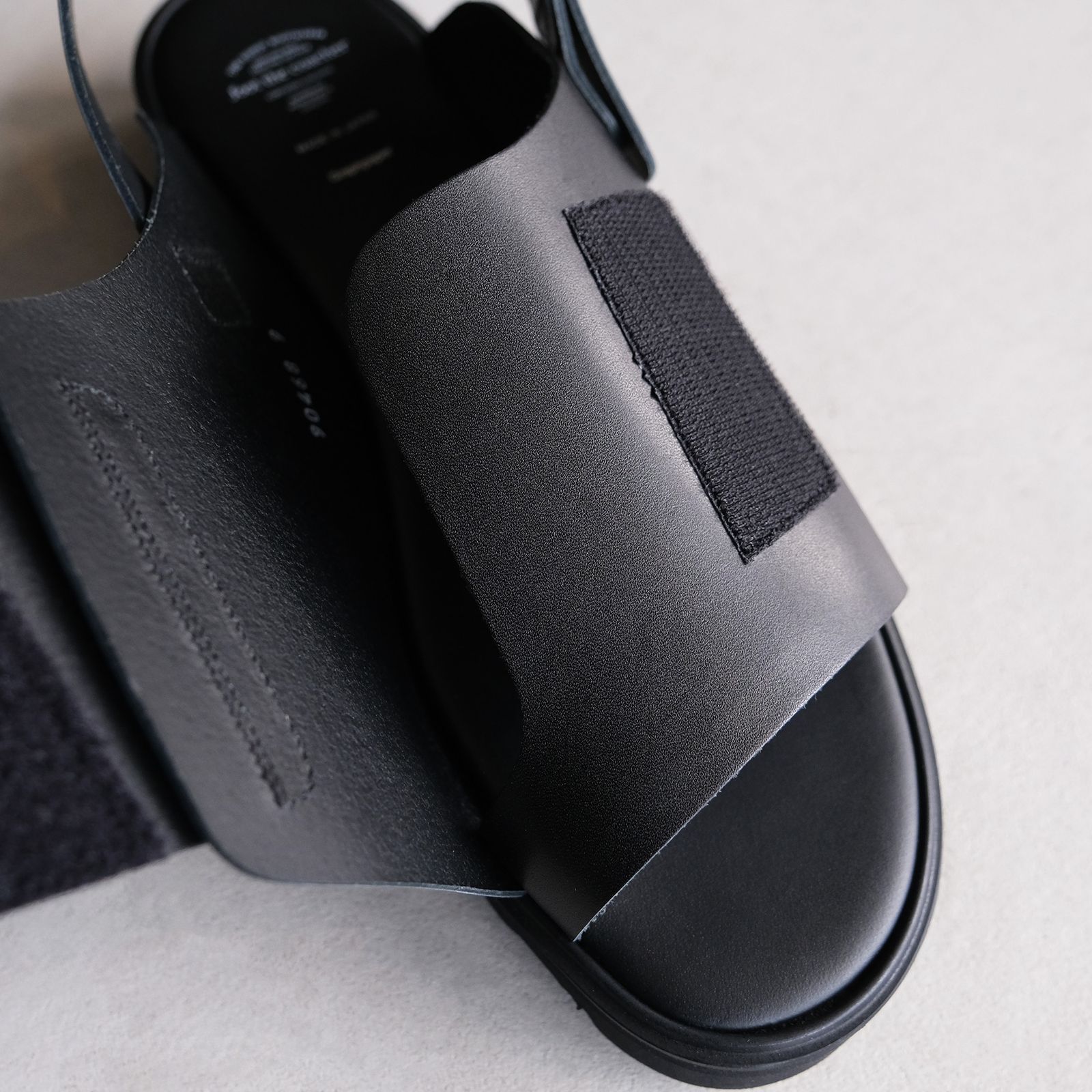 foot the coacher for GP Velcro Sandal -サンダル-（Black / ブラック）