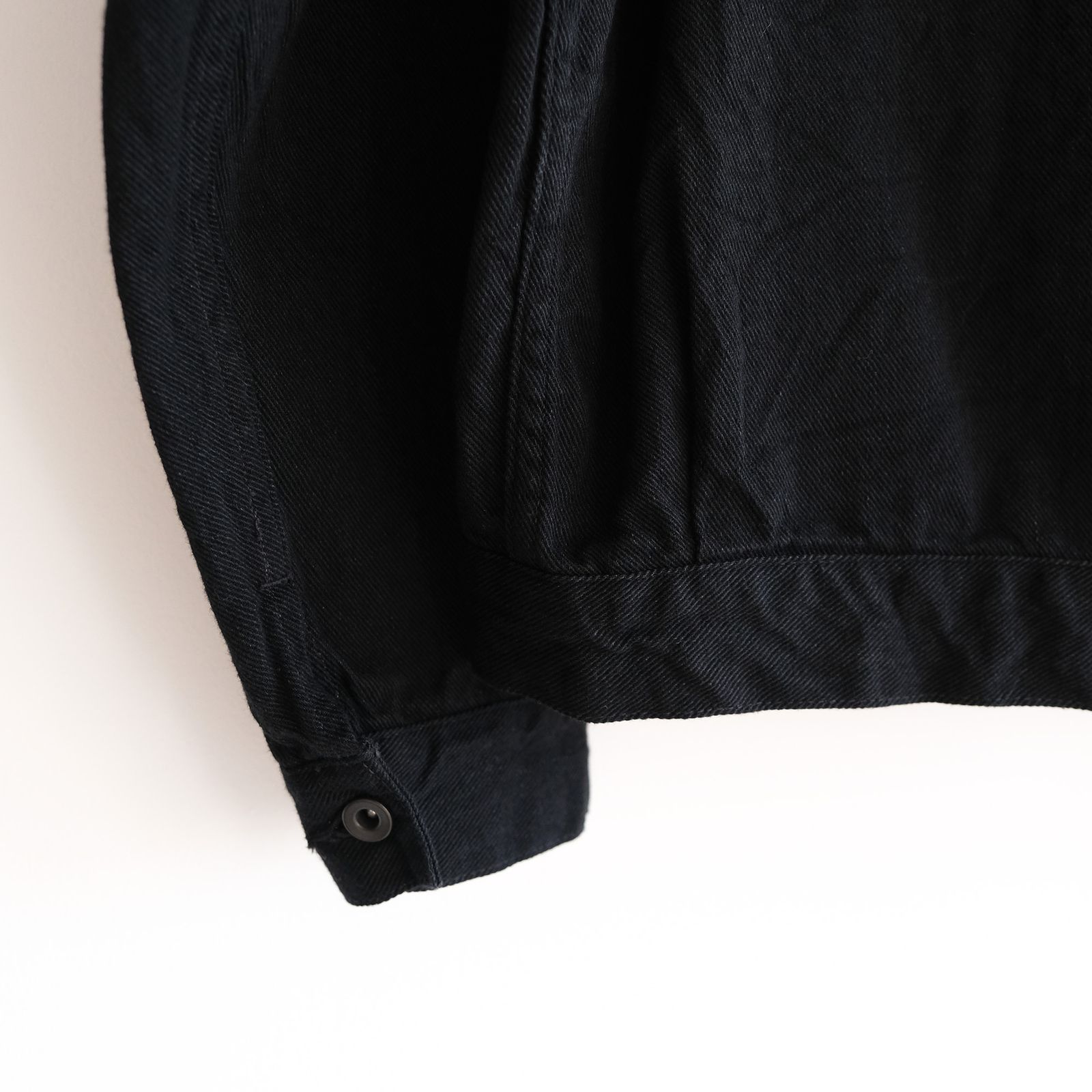 Black Twill Blouson -ブルゾン-（Black / ブラック）