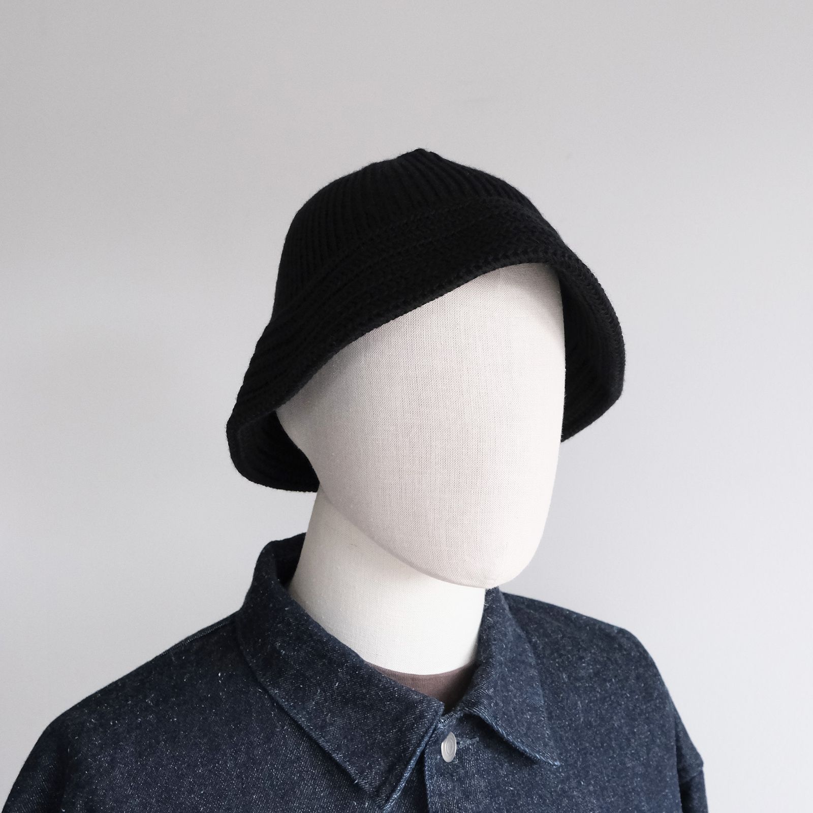 Washable Balloon Hat -ハット-（Black / ブラック）
