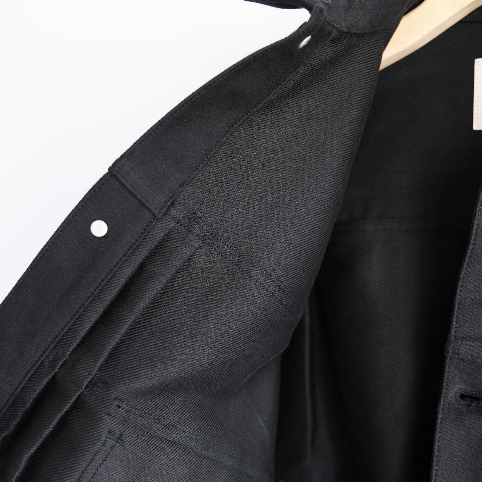 Cotton Double Serge Jacket -ジャケット-（Black / ブラック）GM263-20450