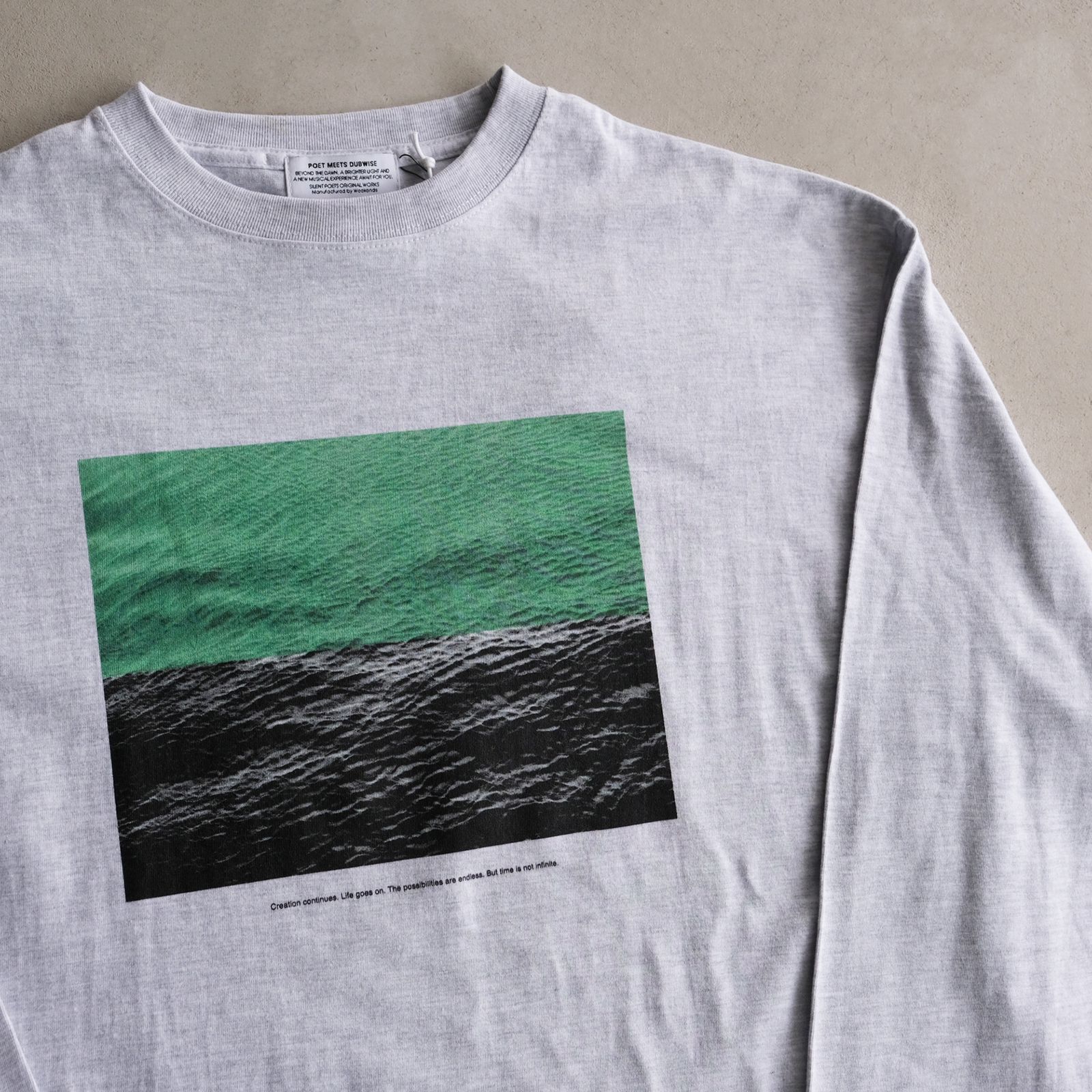 Time Is Not Infinite L/S T-Shirts -Tシャツ-（A.Gray / アッシュグレー）