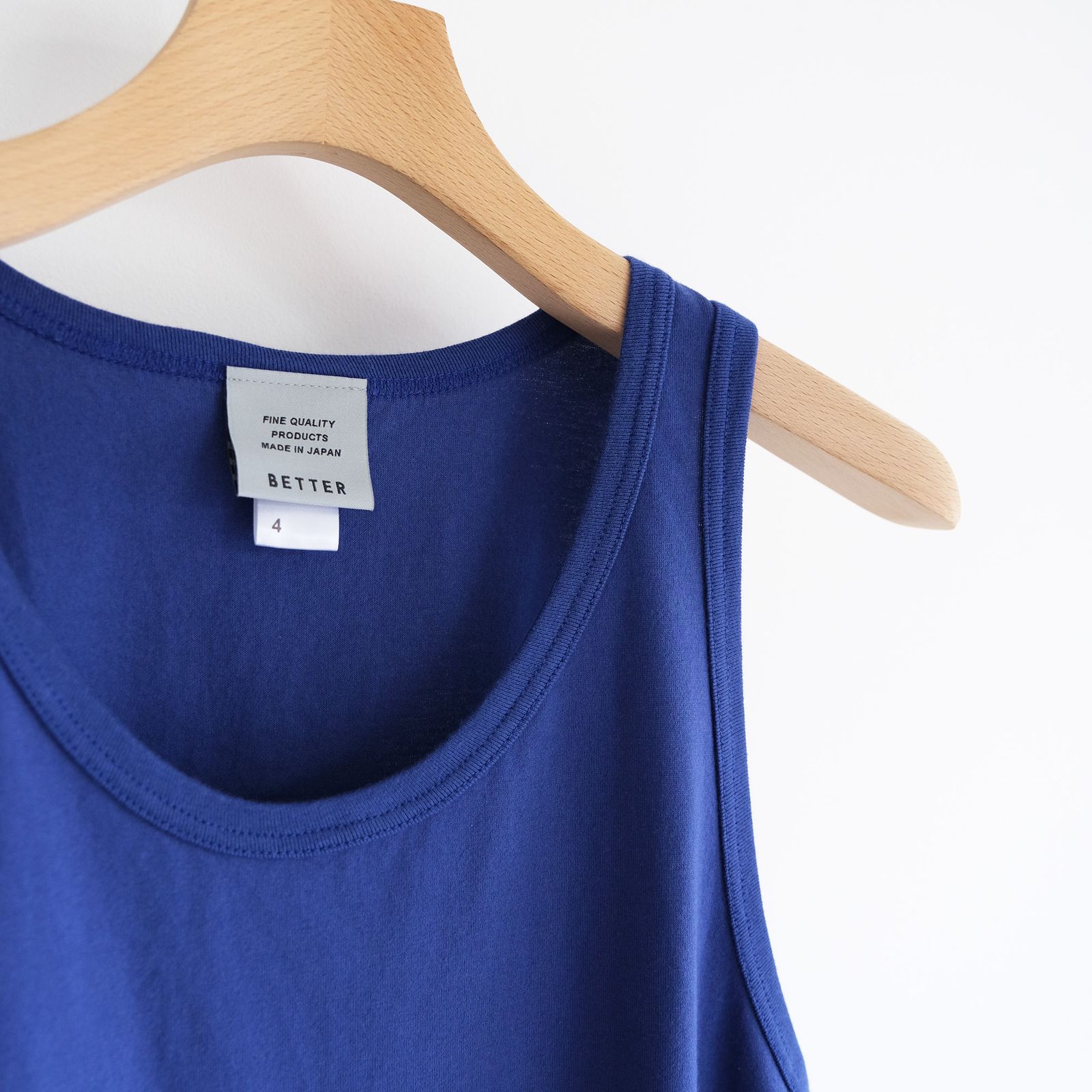 Giza Cotton Tanktop -タンクトップ-（Blue / ブルー）