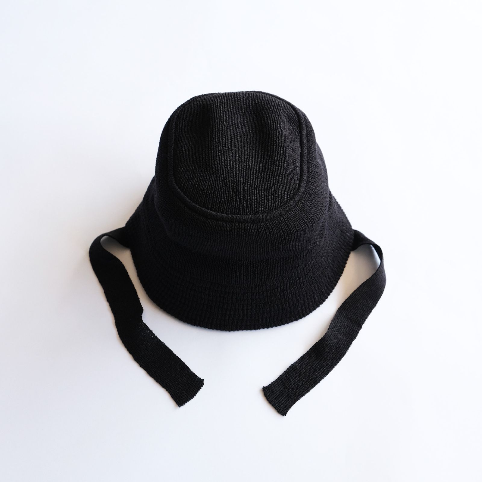 COMESANDGOES - 和紙 5g Knit Flat Hat -ニットハット-（Black